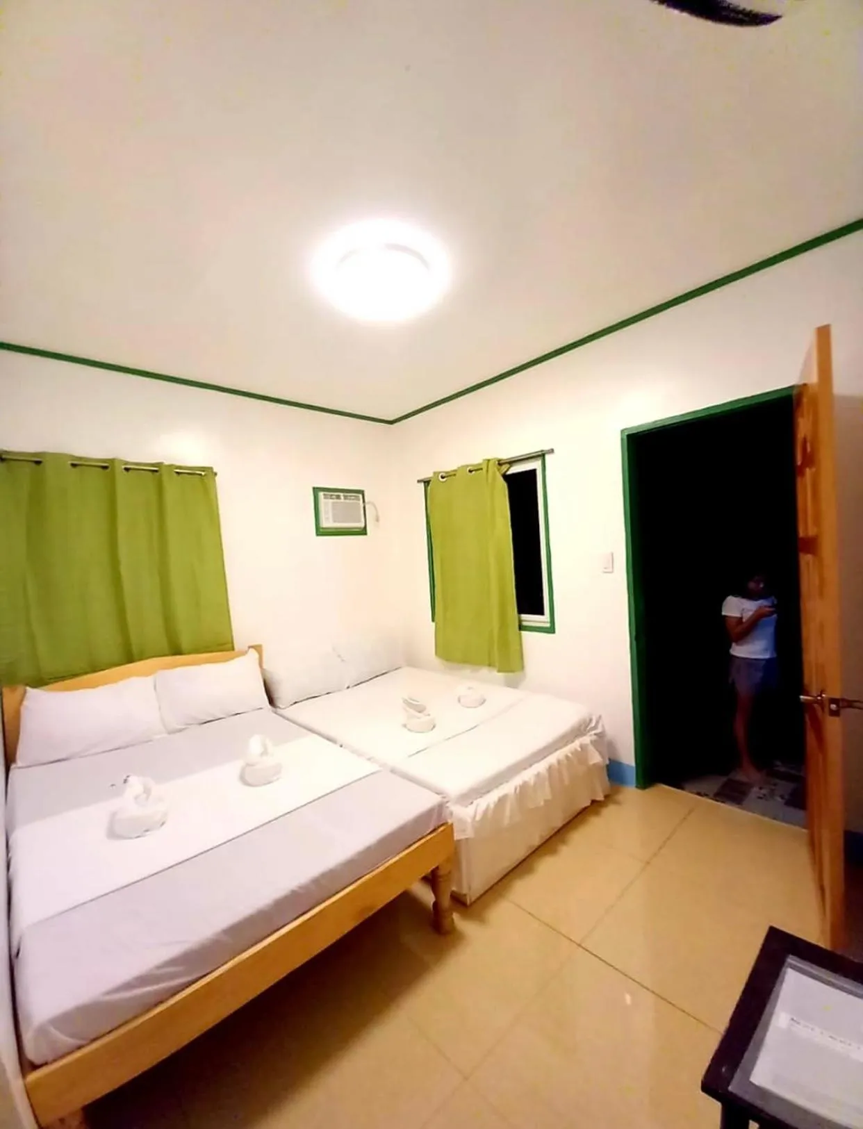 Bed in Domos Native Guest House