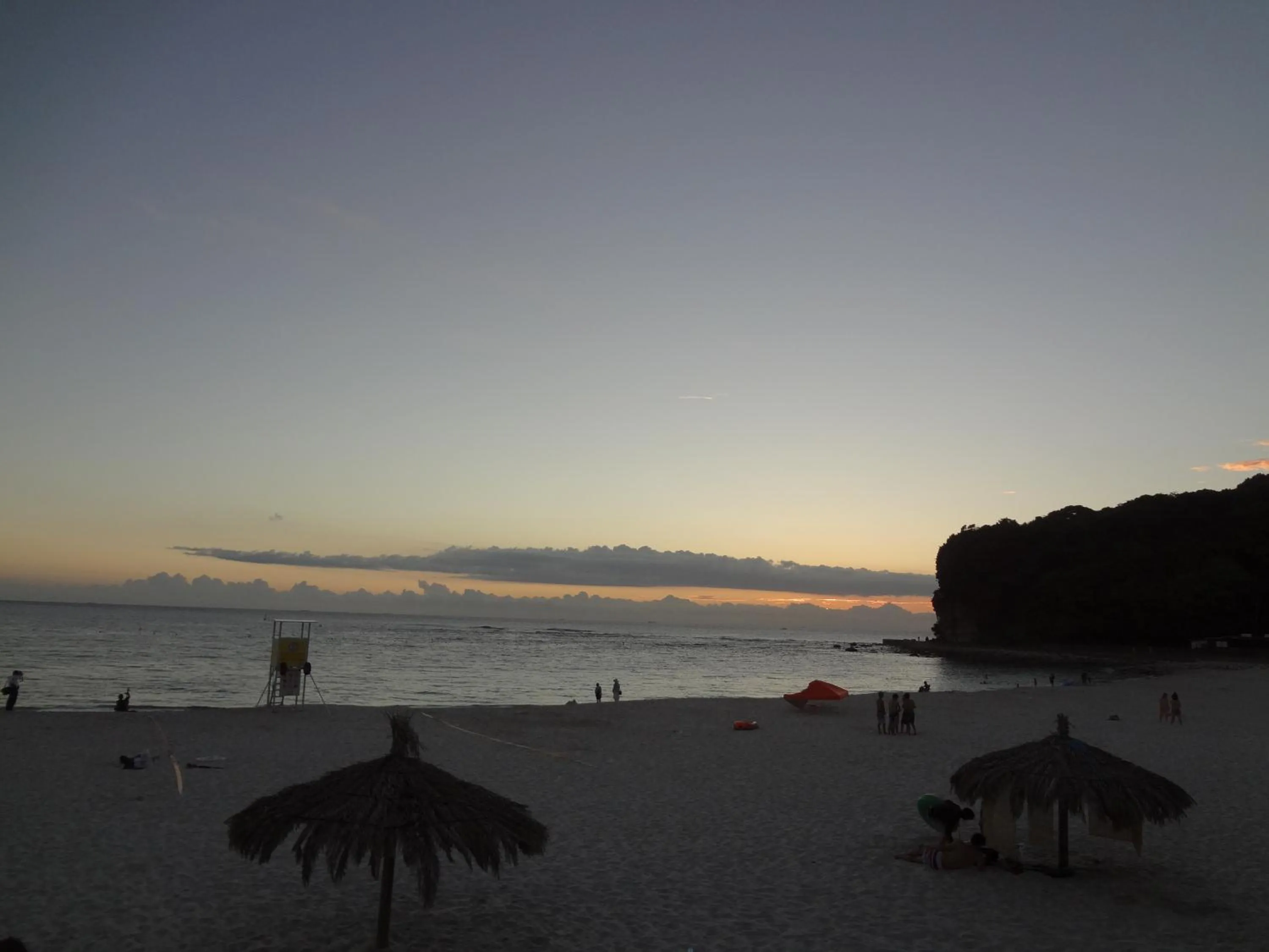 Sunset in Shinnishiki Hotel