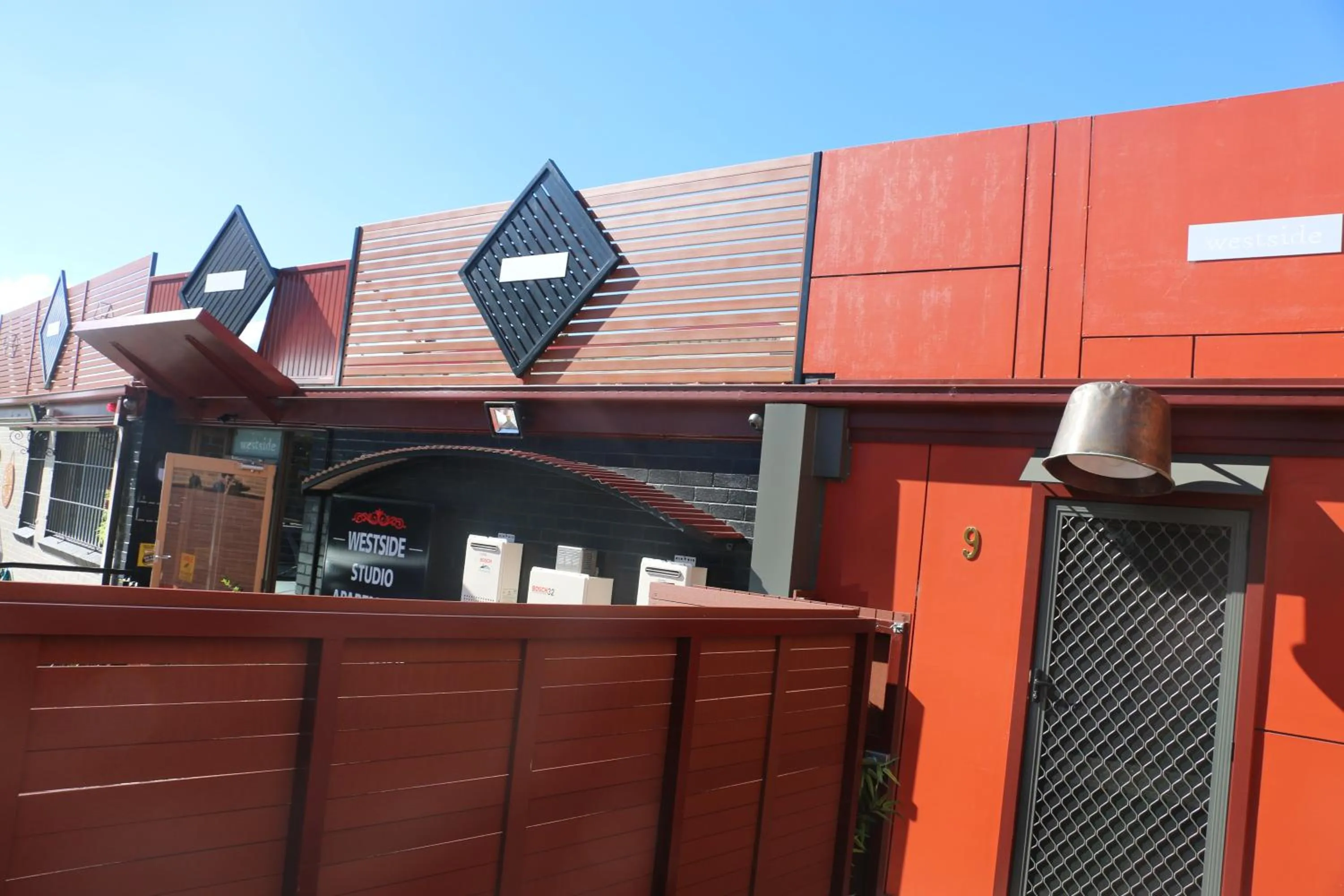 Balcony/Terrace in Westside Studio Apartments