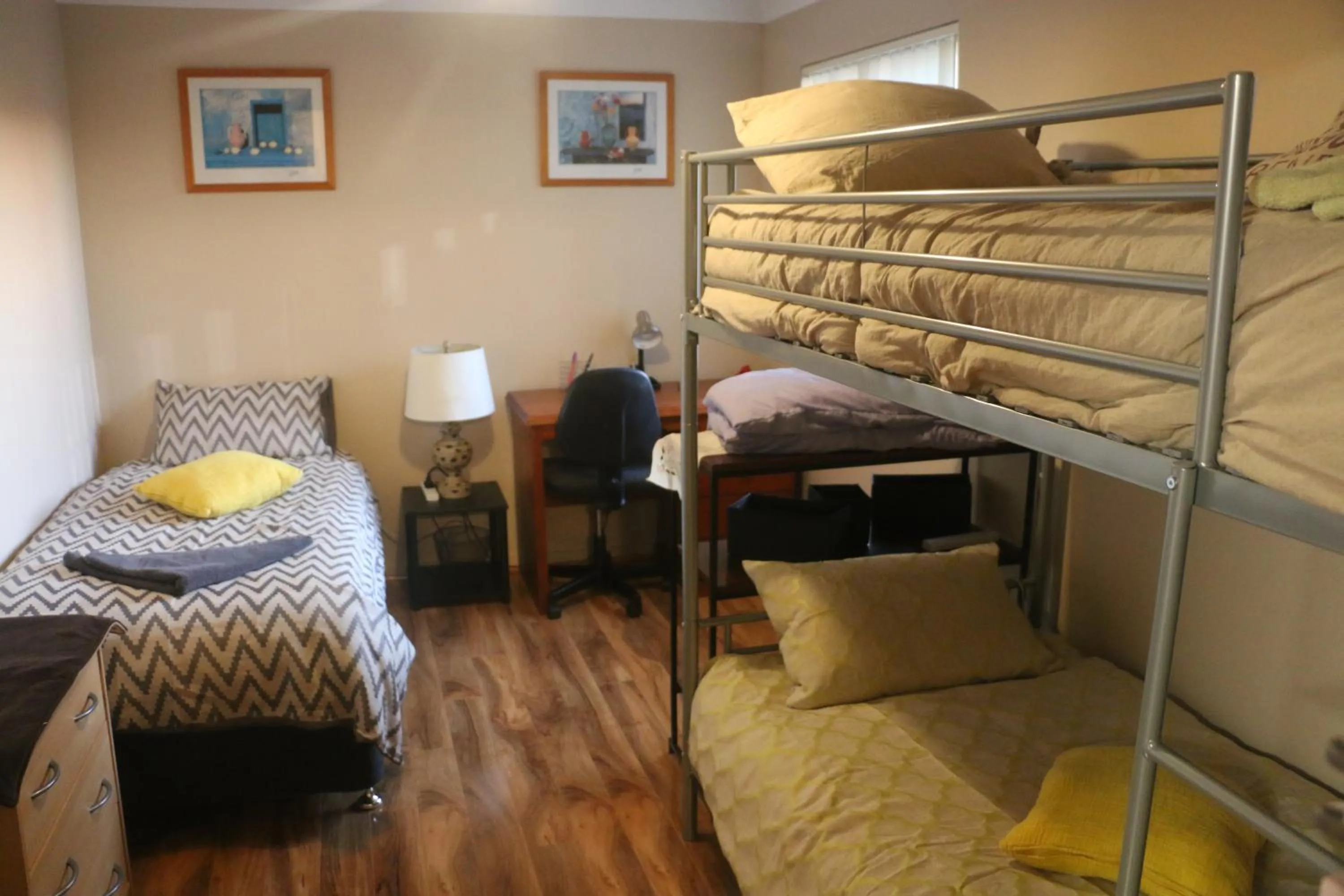 Bed in Westside Studio Apartments