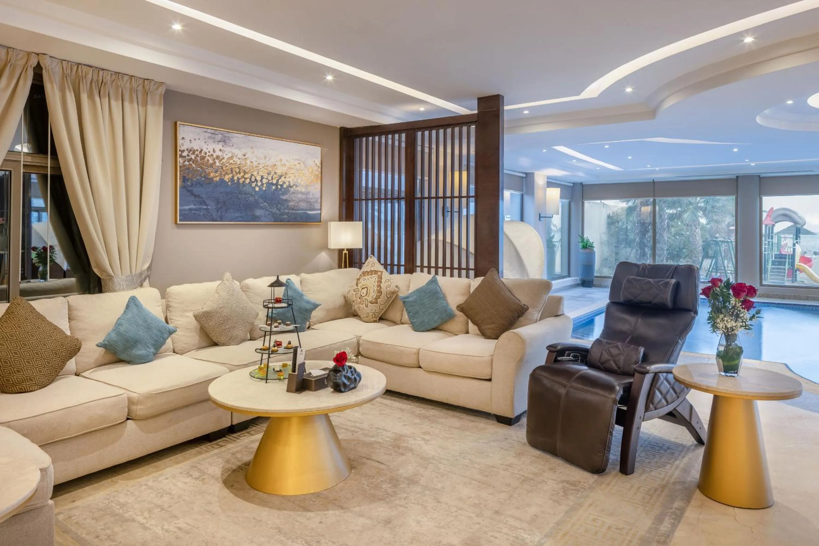 Seating area in Braira Al Azizya Hotel & Resort