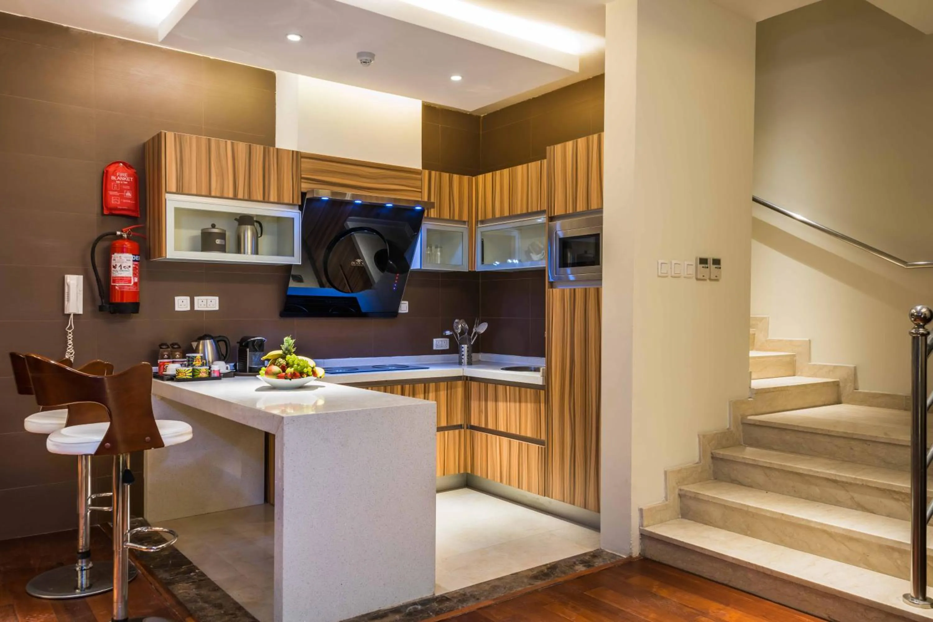 Kitchen or kitchenette in Braira Al Azizya Hotel & Resort