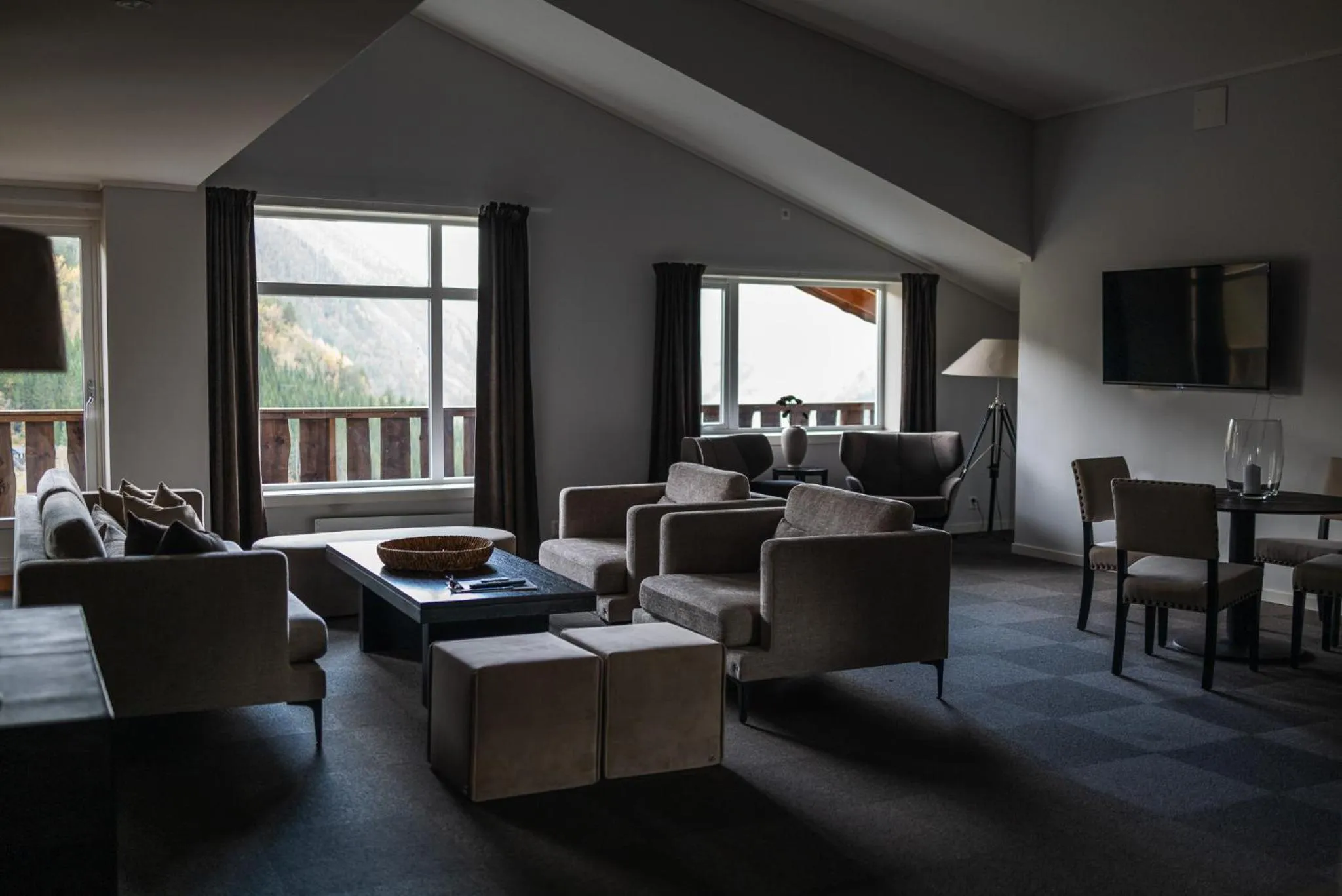 Photo of the whole room in Blåtind Boutique Hotel