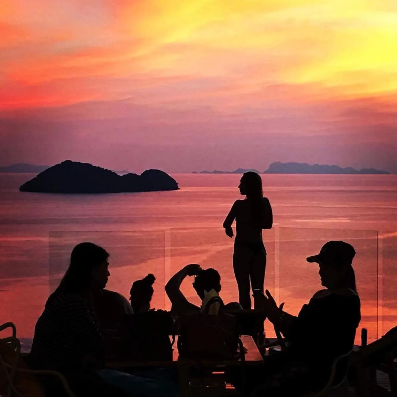 Patio in Bluerama - Adults Only