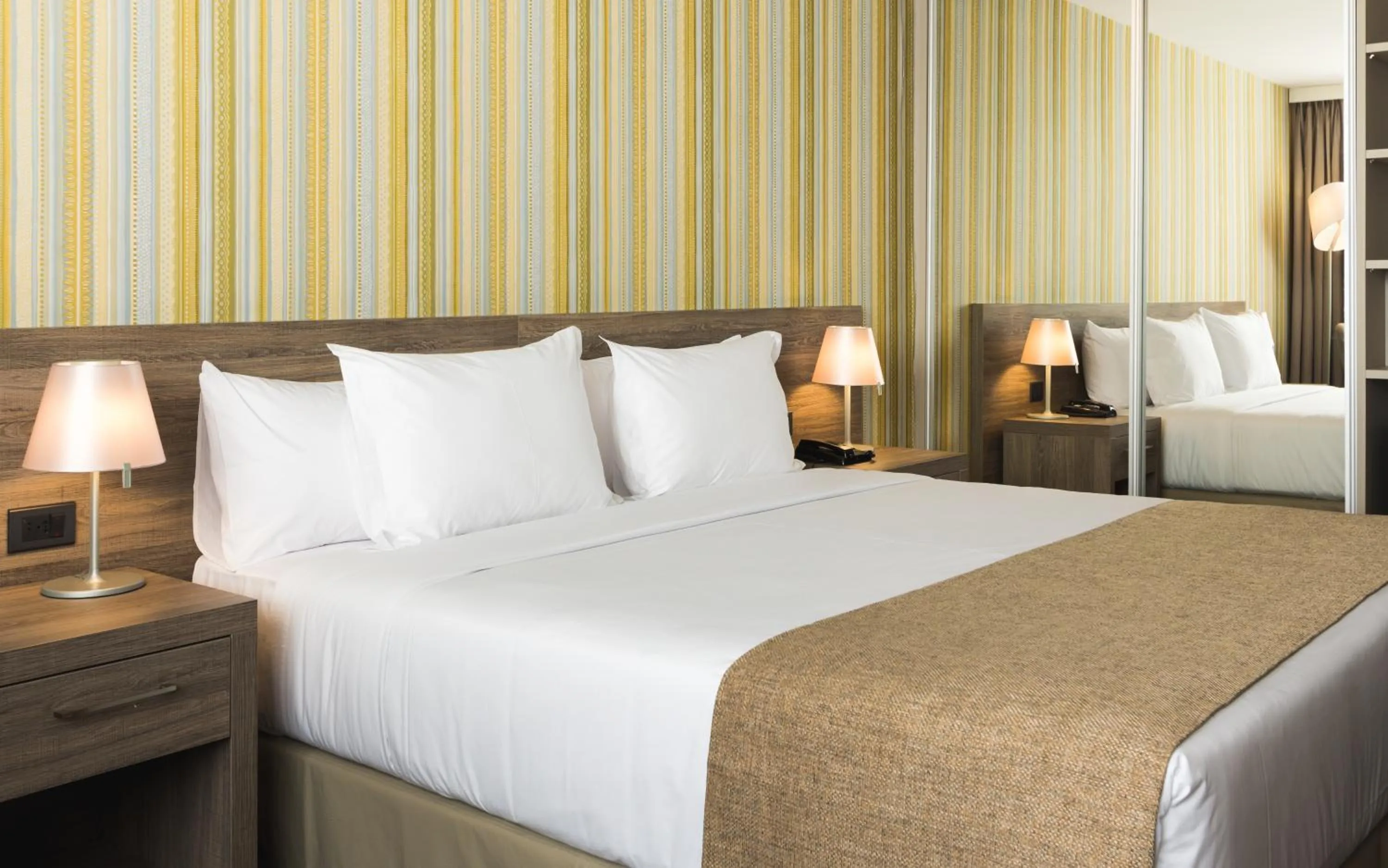 Bed in Frontier Hotel Rivera