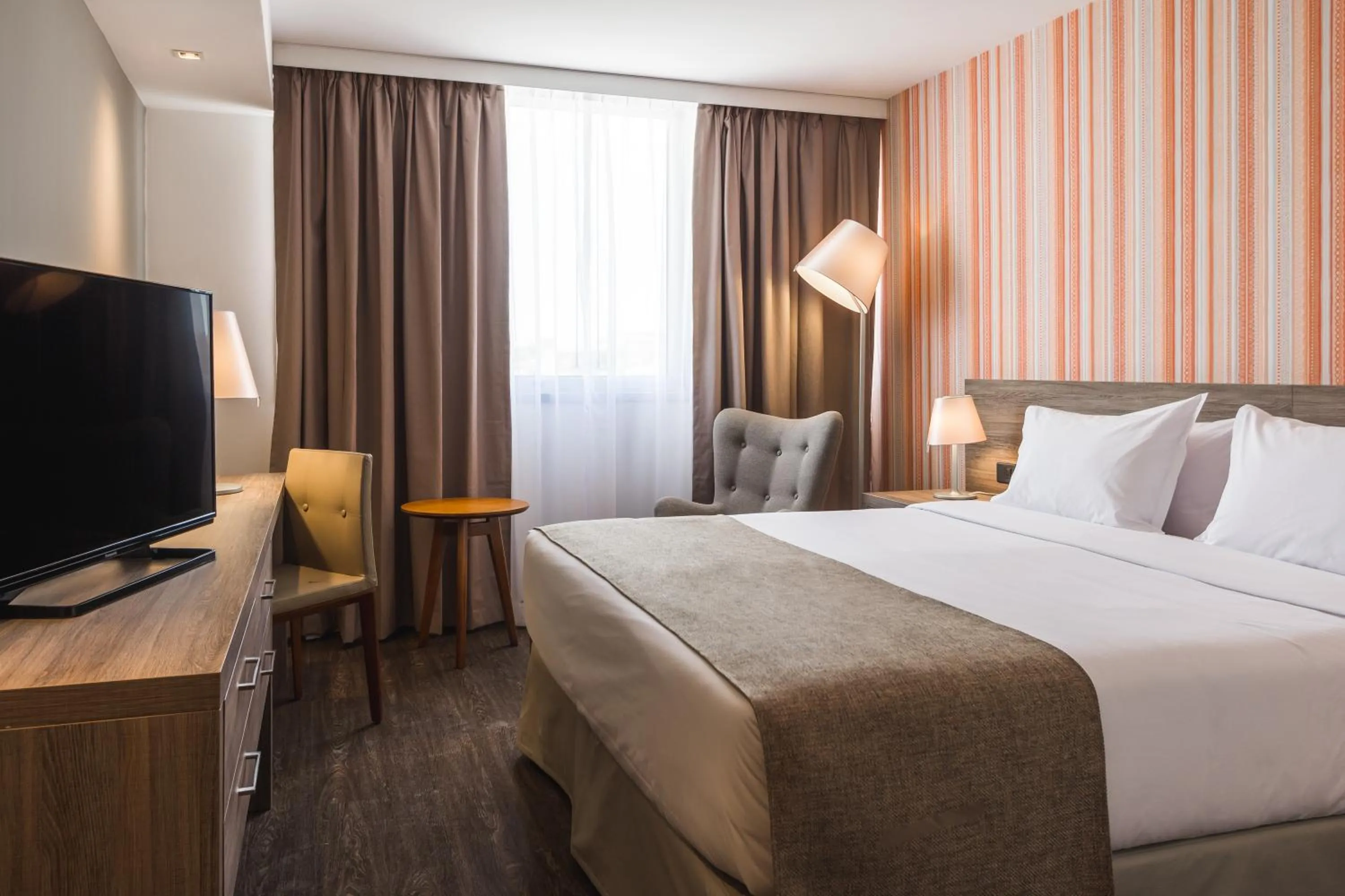 Bed in Frontier Hotel Rivera