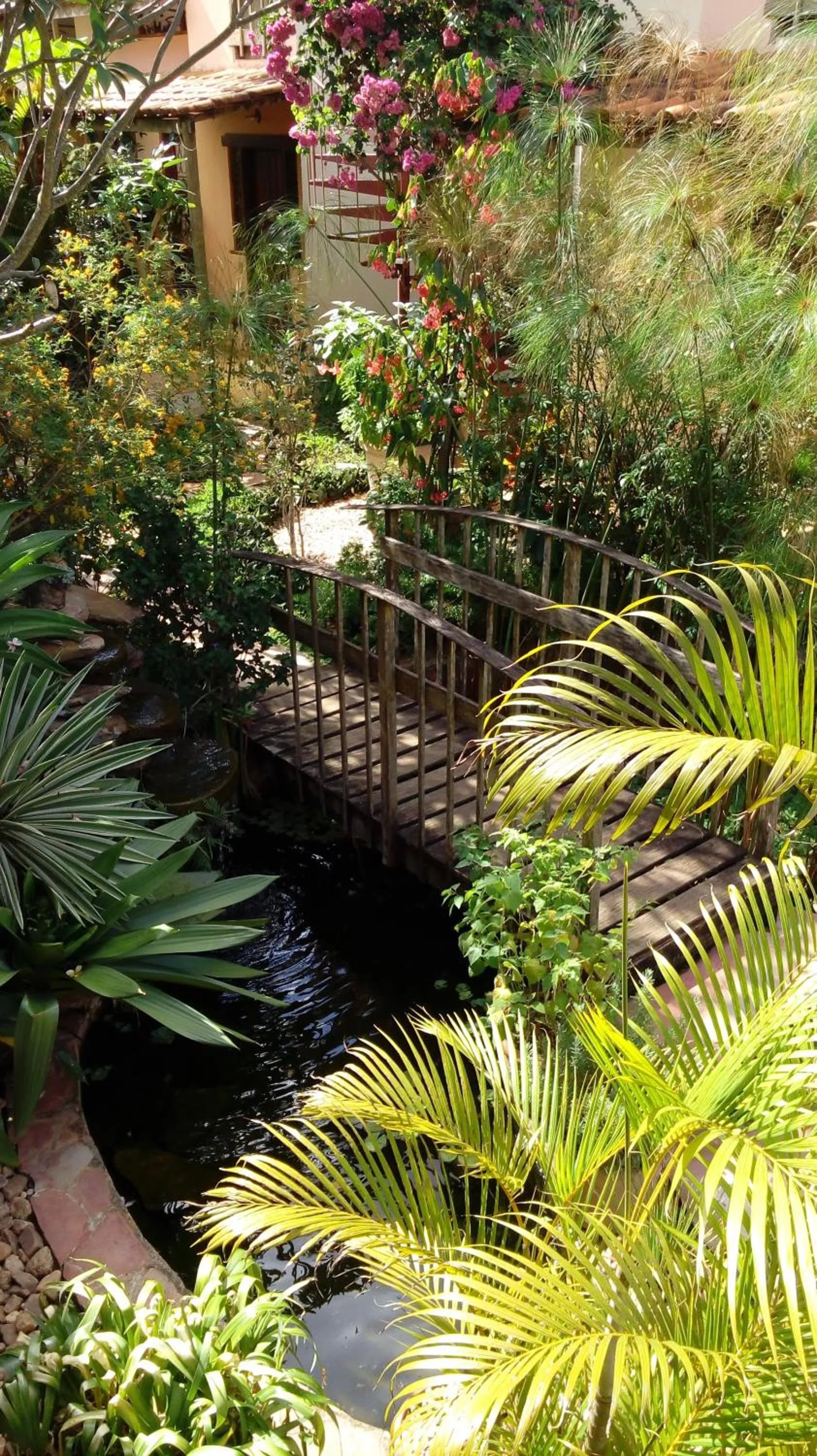 Garden in Eco Pousada Jardim do Eden