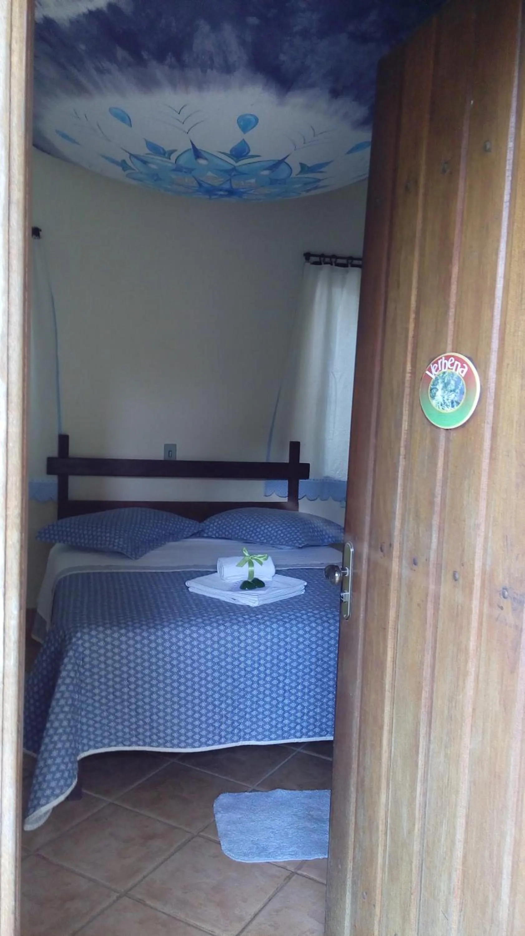 Bed in Eco Pousada Jardim do Eden