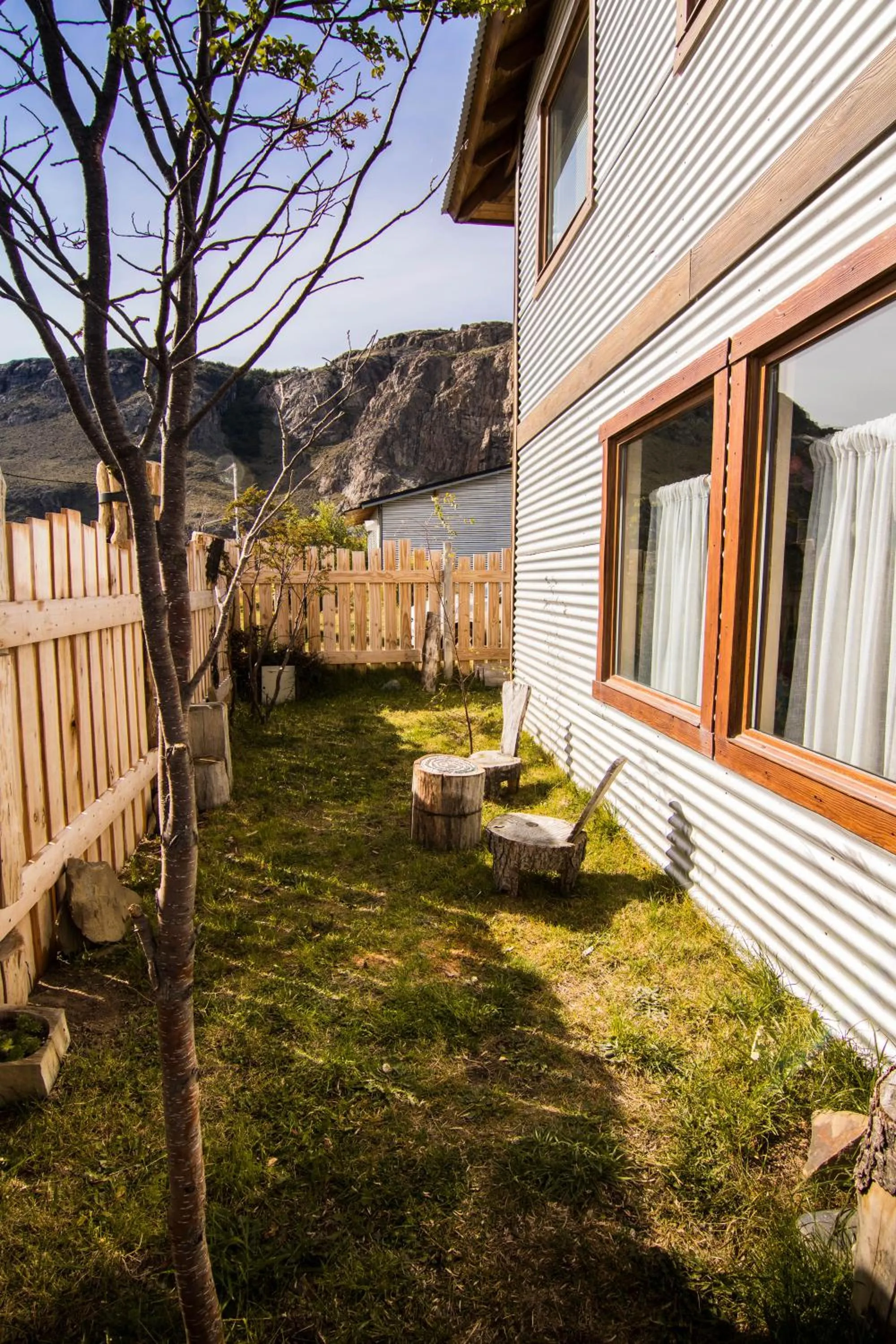 Garden in CasaAndina Chalten