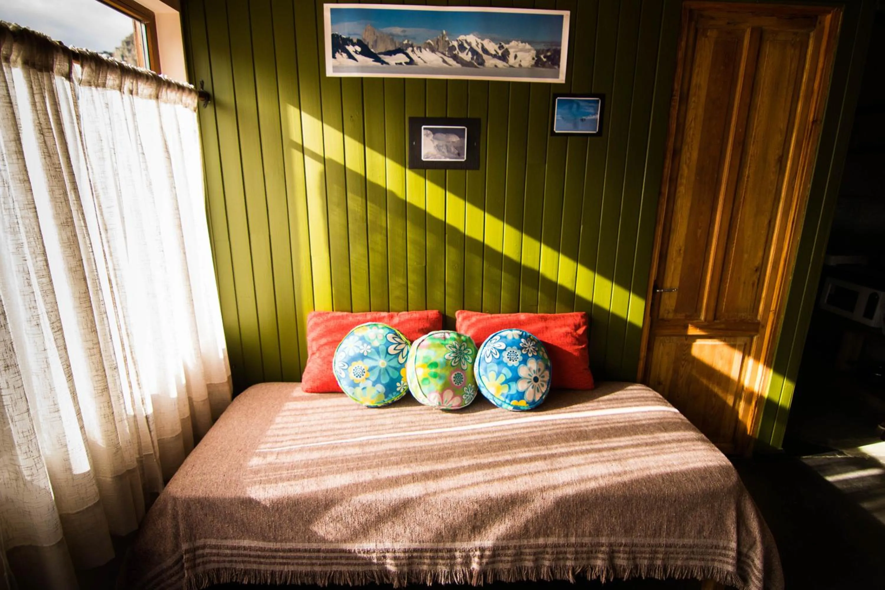 Decorative detail, Bed in CasaAndina Chalten