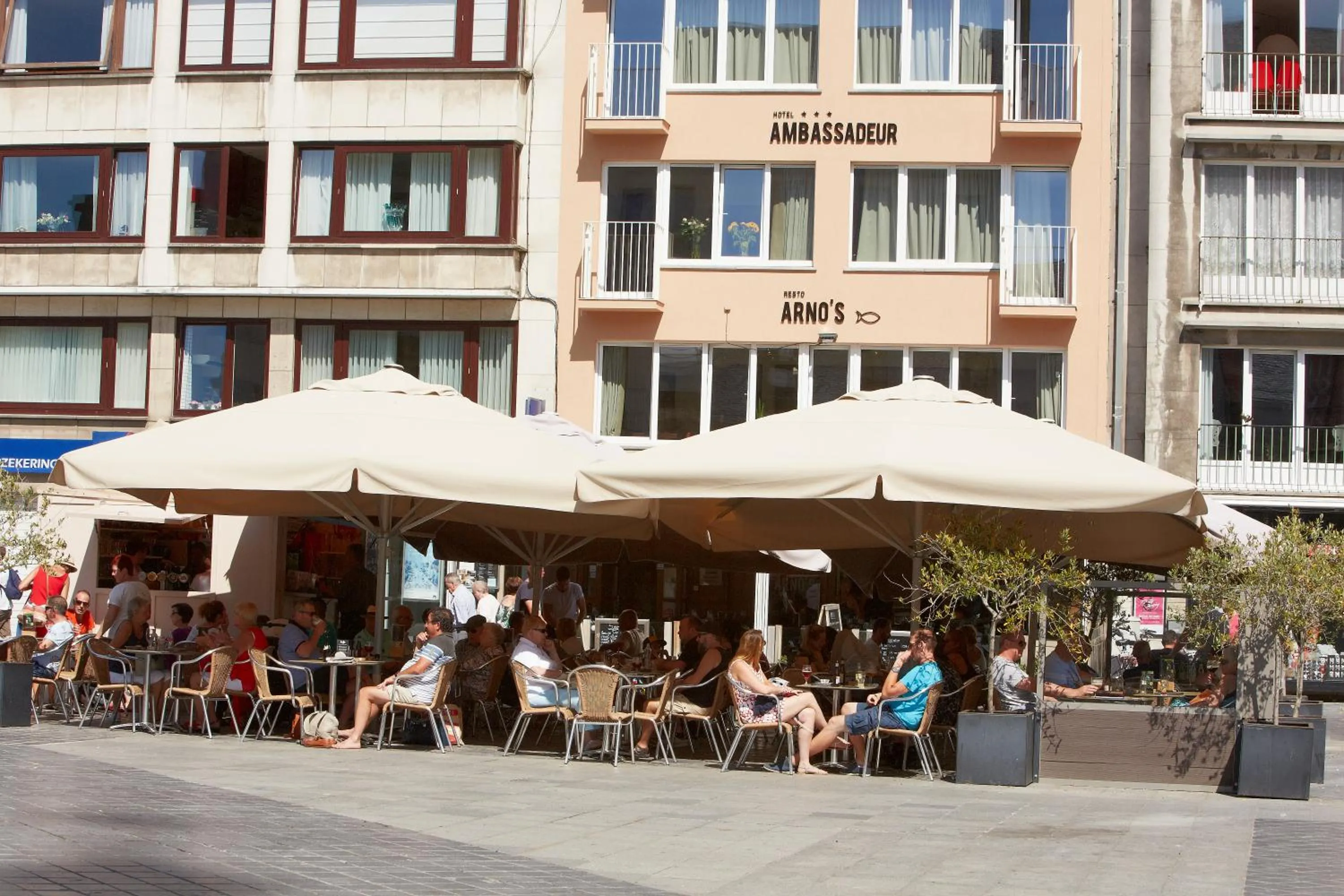 Restaurant/places to eat in Hotel Ambassadeur