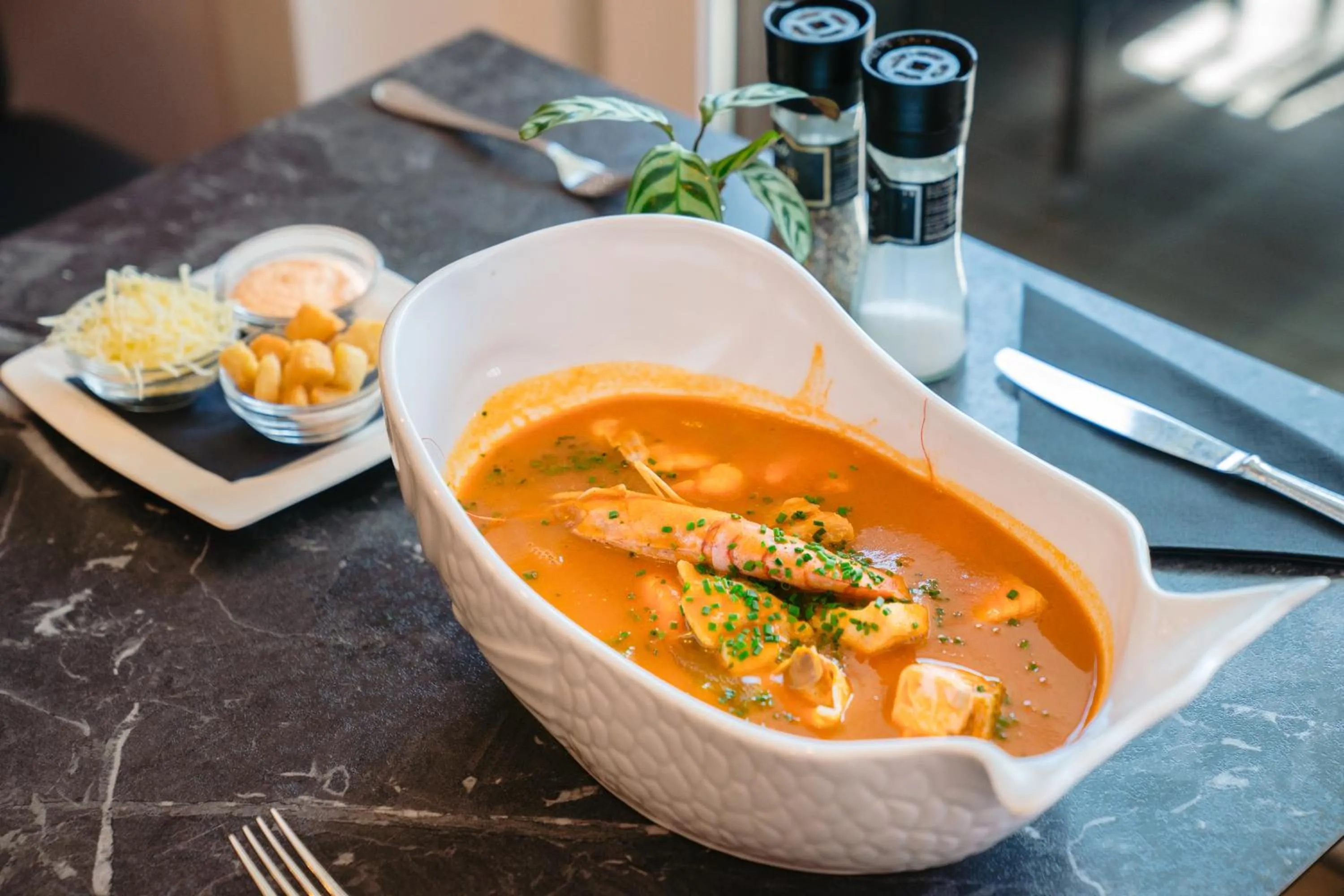 Food in Hotel Ambassadeur