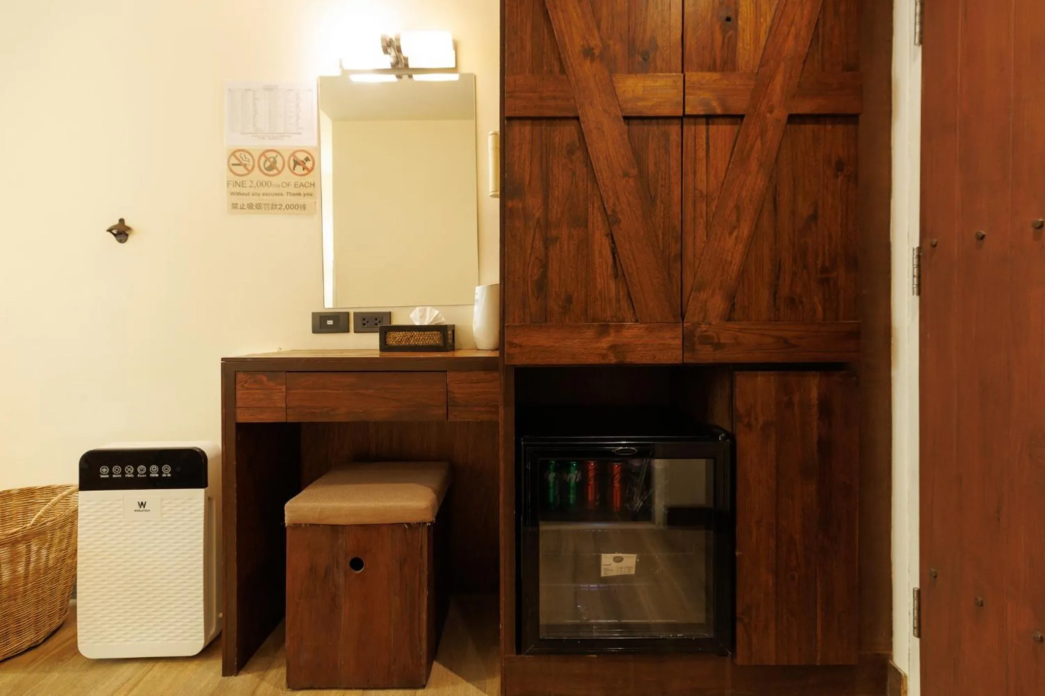 Area and facilities in Le Charcoa Hotel