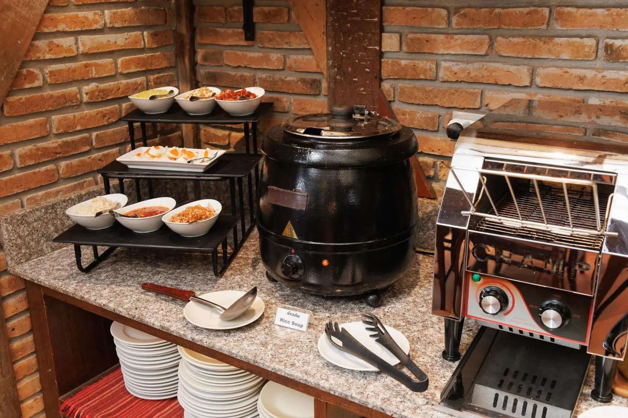 Breakfast in Le Charcoa Hotel Breakfast in Le Charcoa Hotel