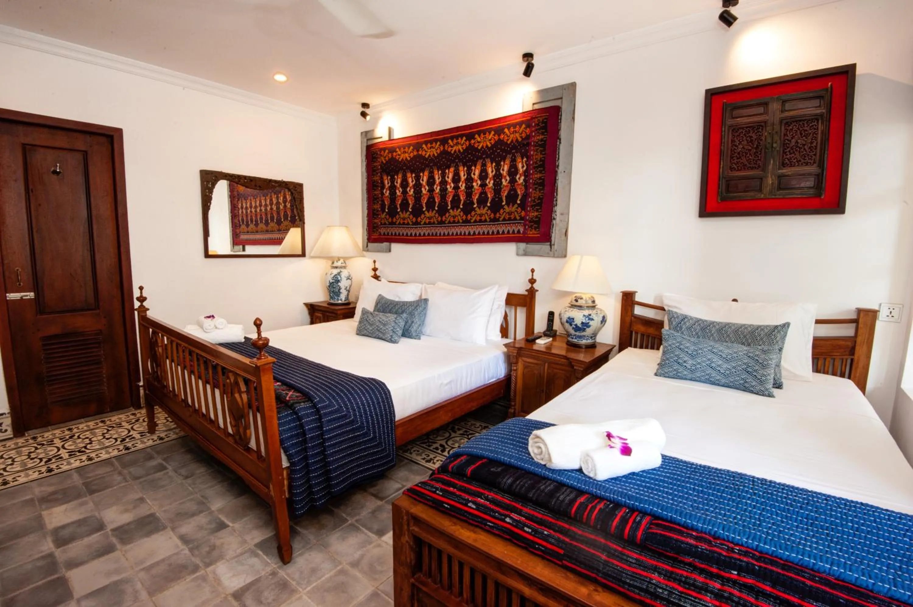 Property building, Bed in Khmer Surin Boutique Guesthouse