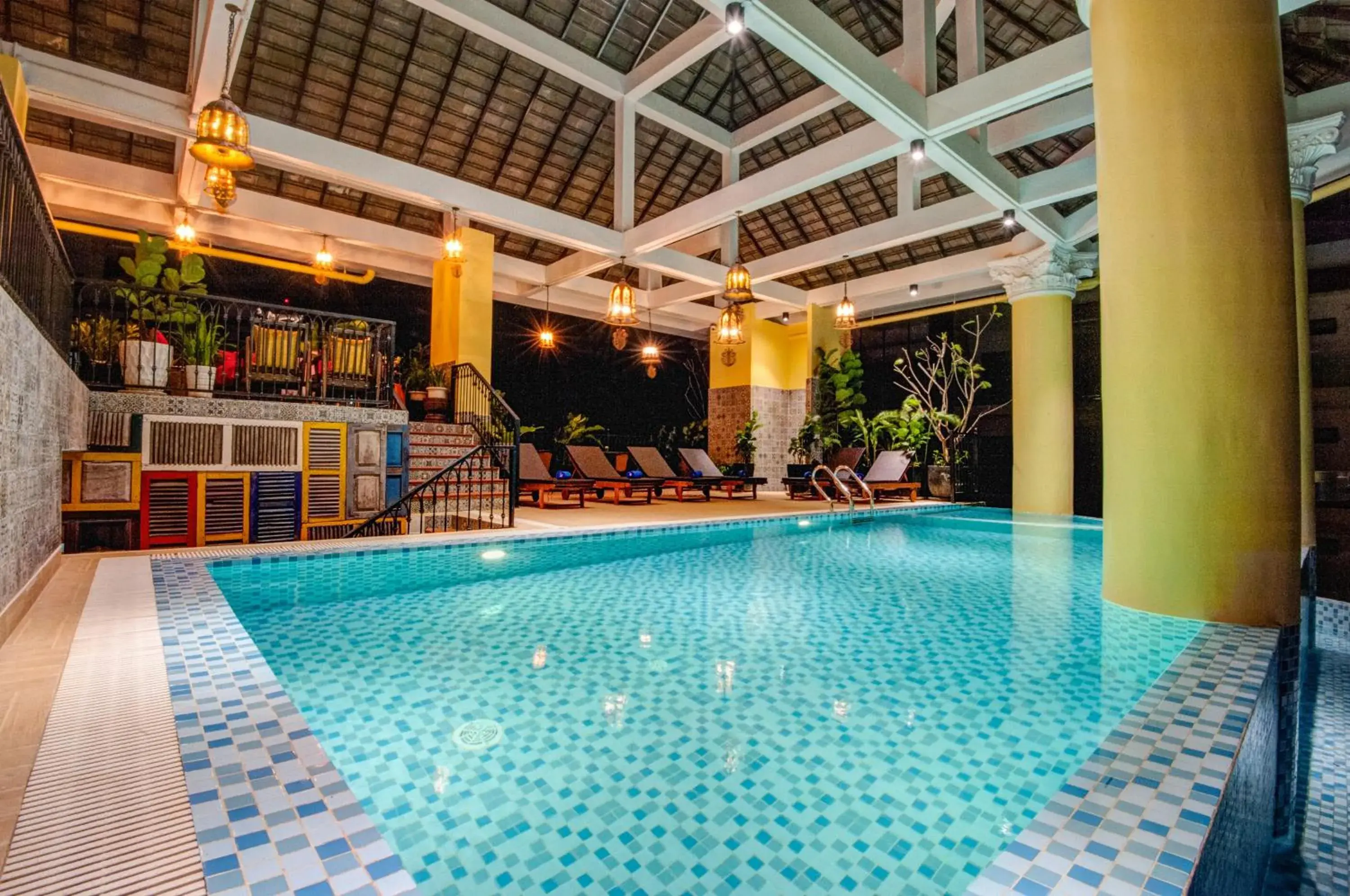 Swimming pool in Khmer Surin Boutique Guesthouse Swimming pool in Khmer Surin Boutique Guesthouse