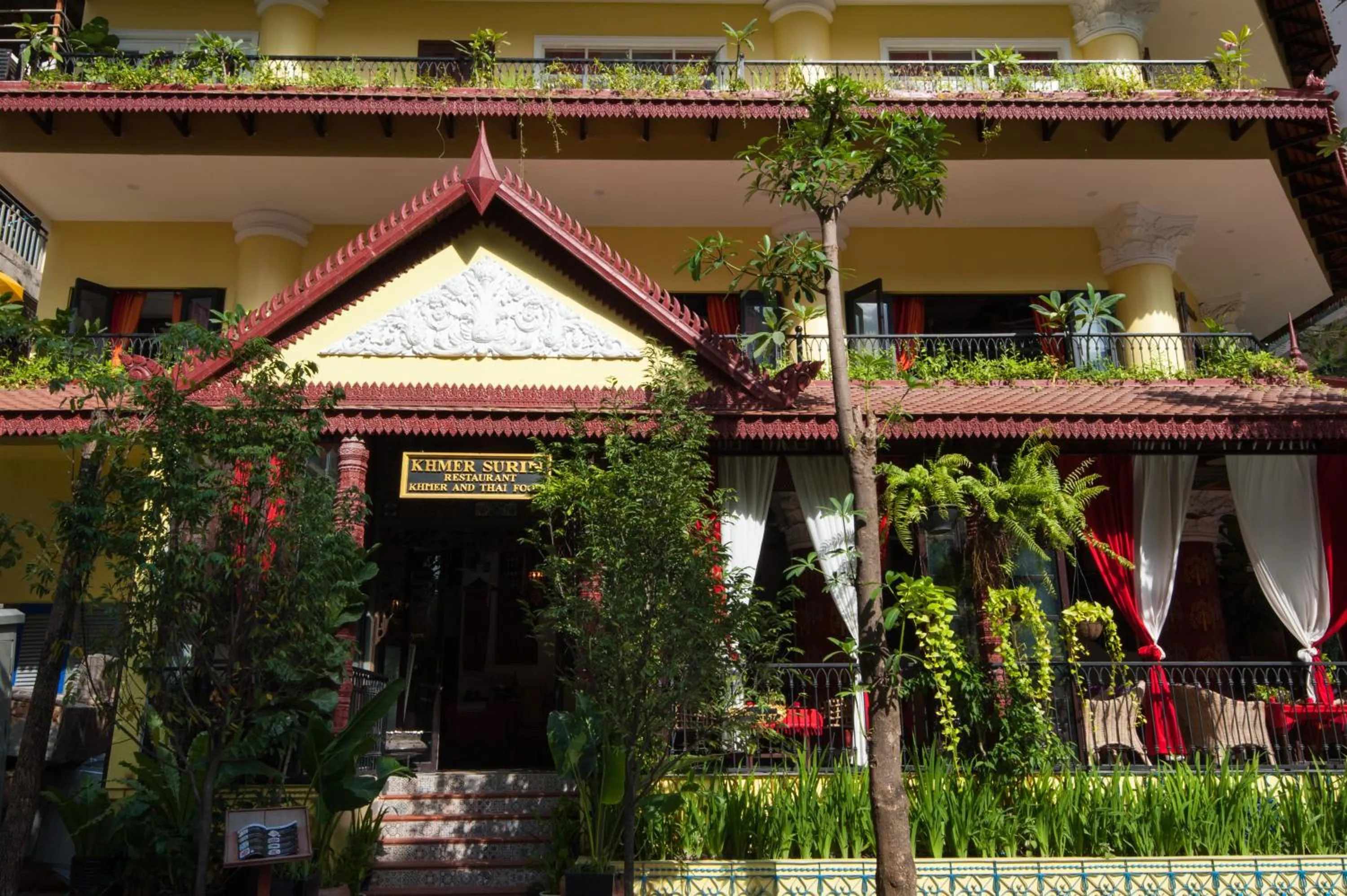Property building in Khmer Surin Boutique Guesthouse