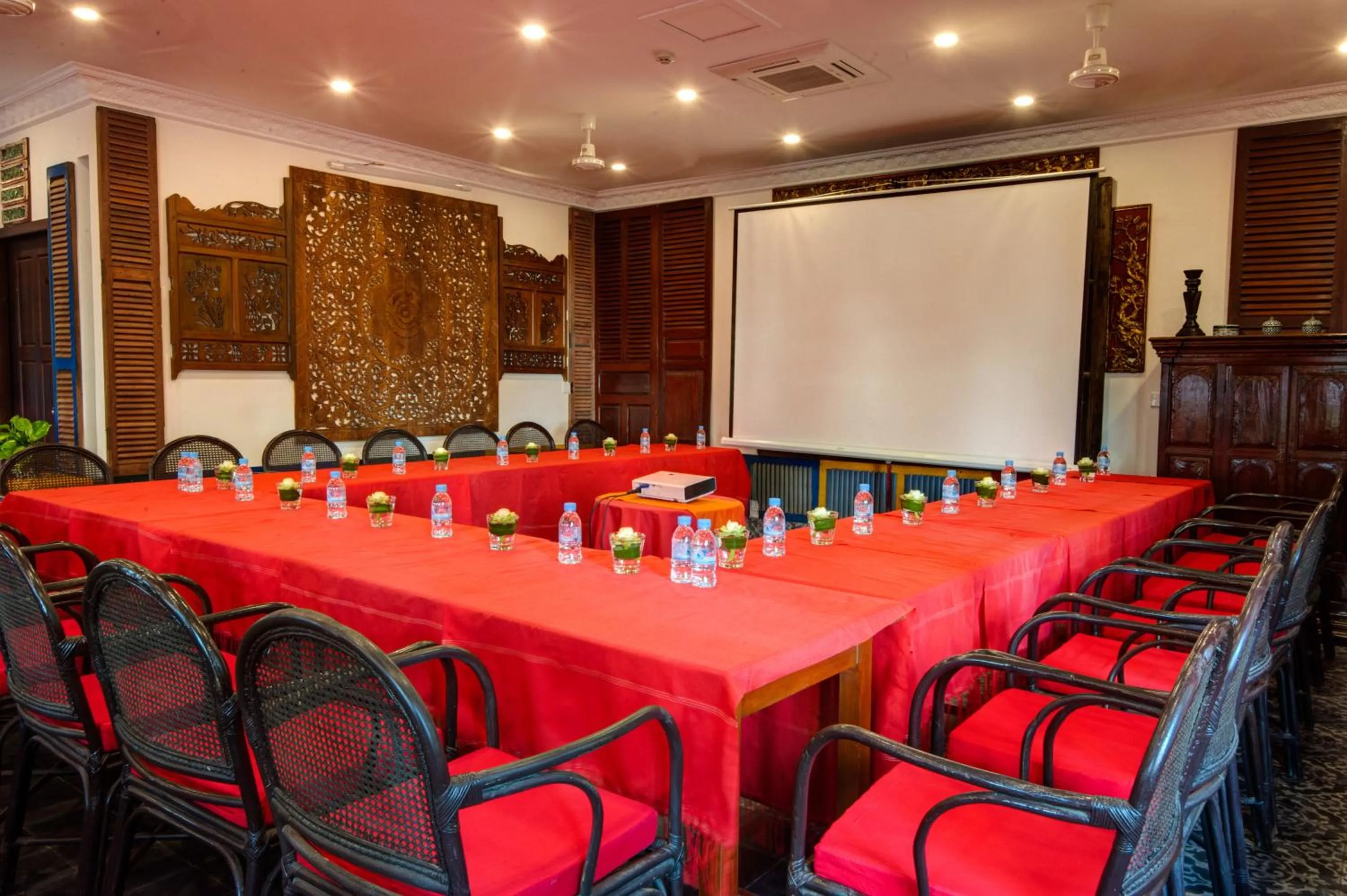 Dining area in Khmer Surin Boutique Guesthouse