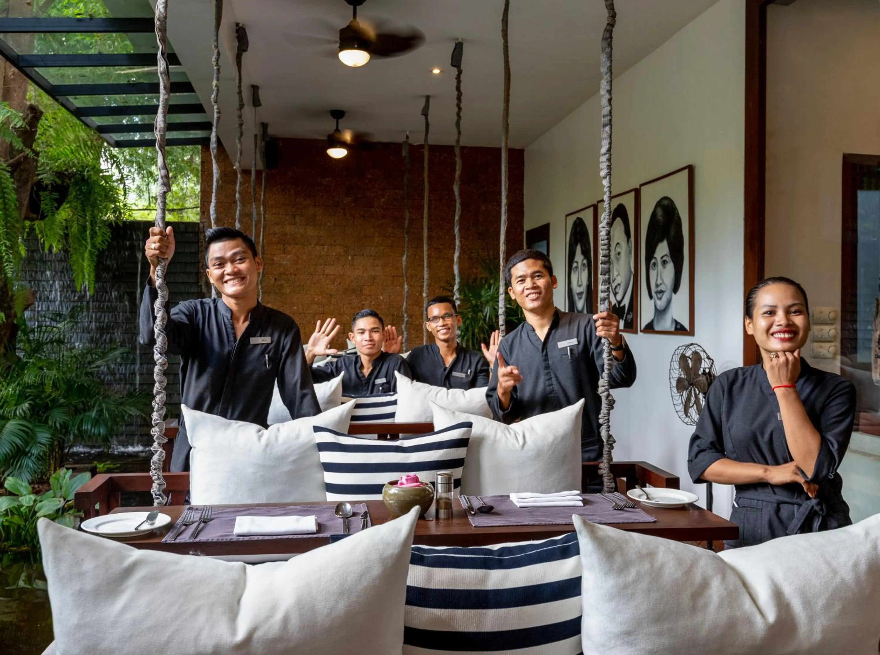 Staff in Jaya House River Park Hotel