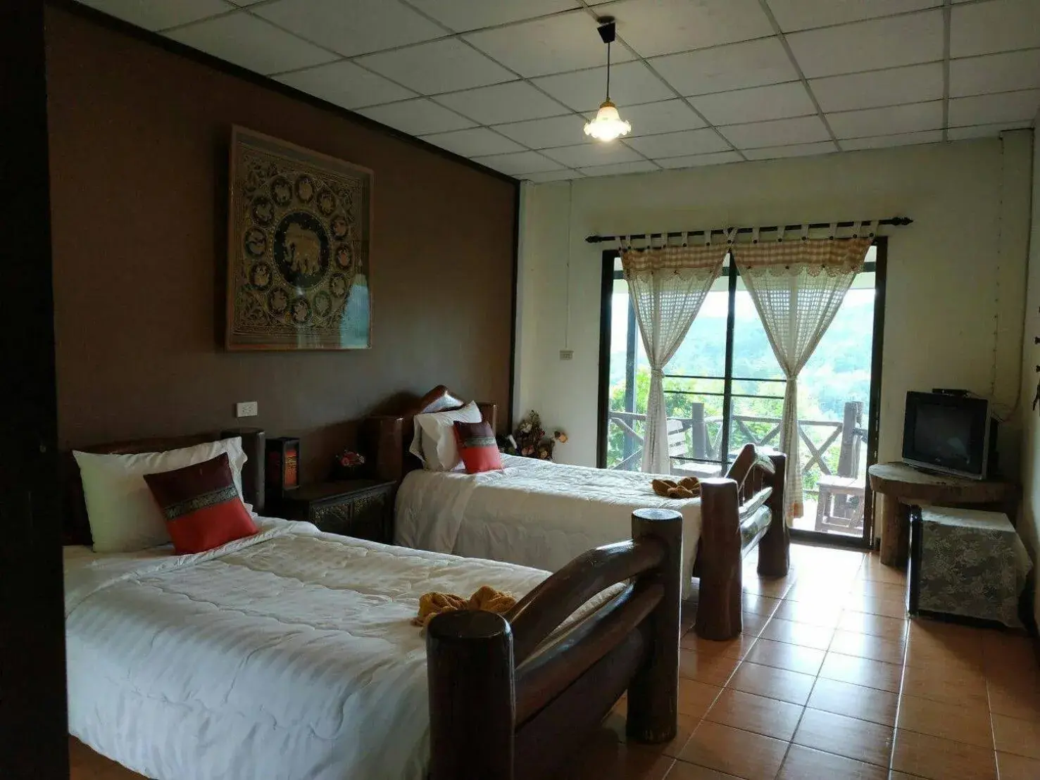 Budget Twin Room in Khunyuam Resort Budget Twin Room in Khunyuam Resort