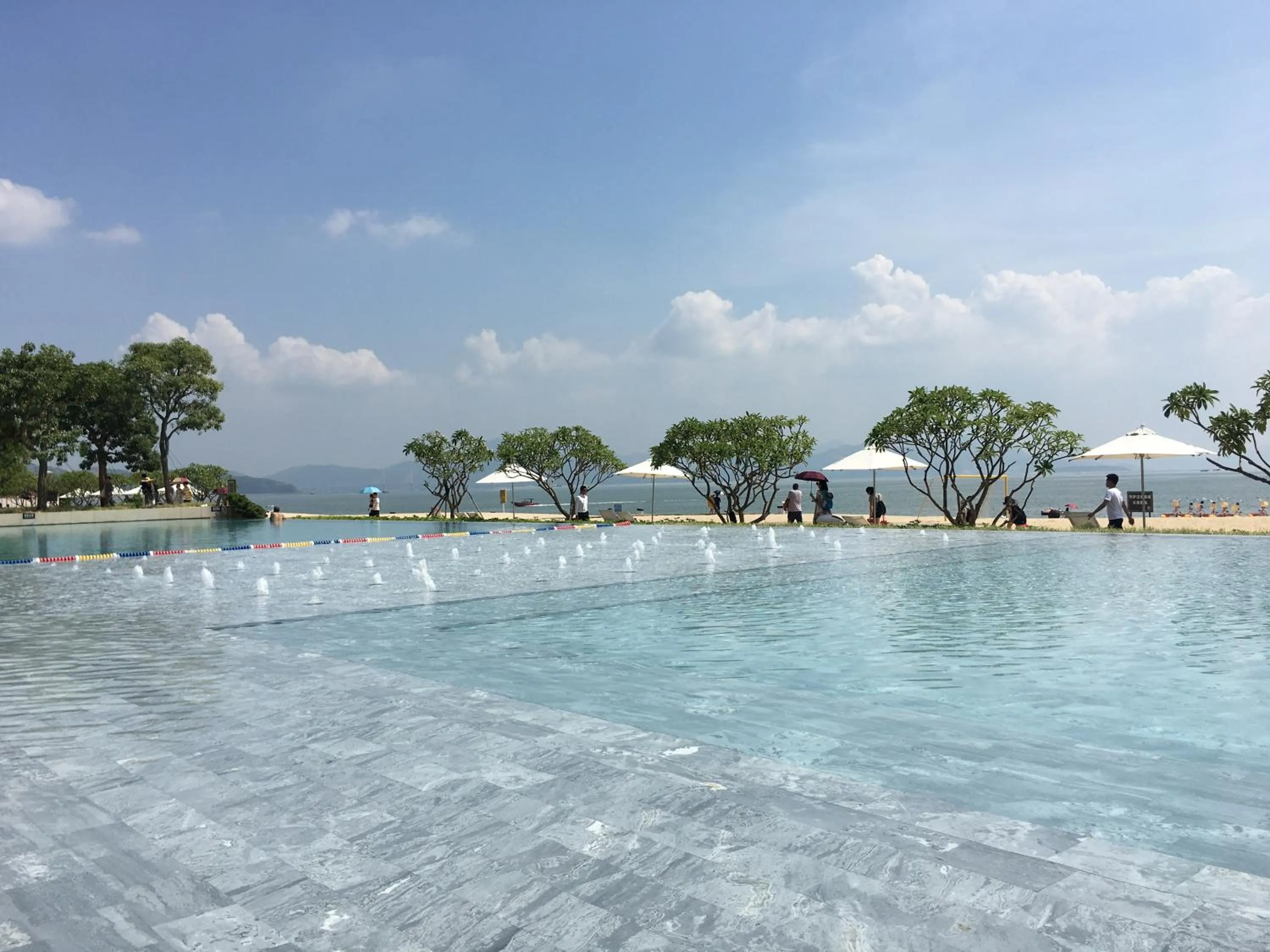 Swimming pool in HuiZhou HuaYangNian Seaview Guesthouse