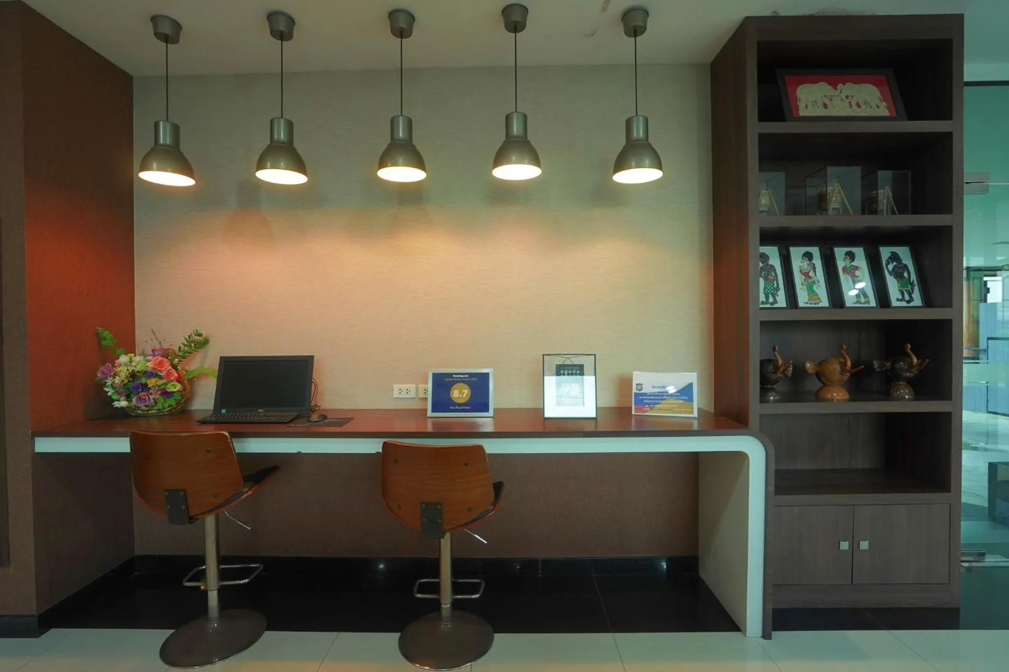 Area and facilities in Siva Royal Hotel