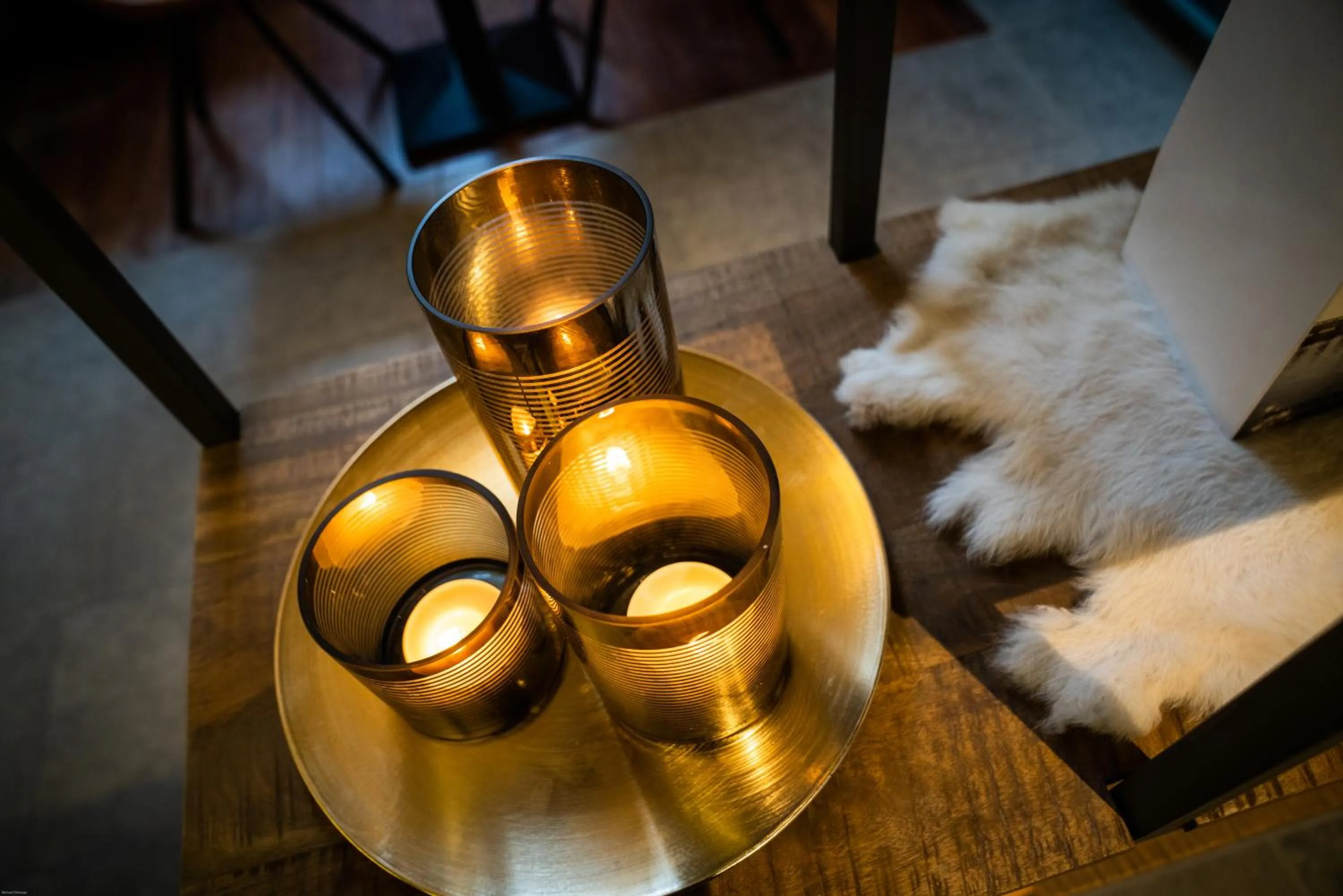 Decorative detail in Hotel Du Commerce