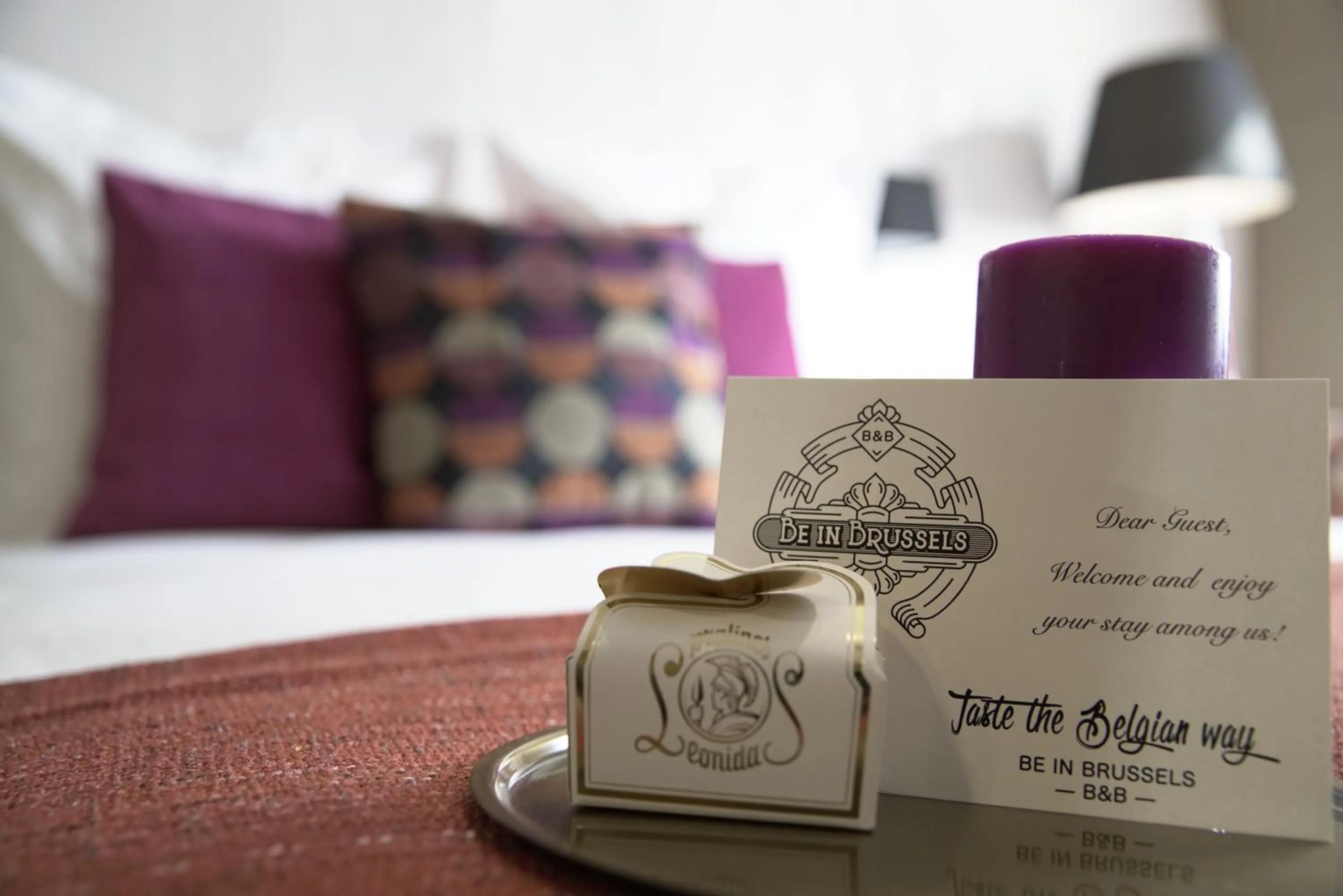 Decorative detail in B&B BE IN BRUSSELS