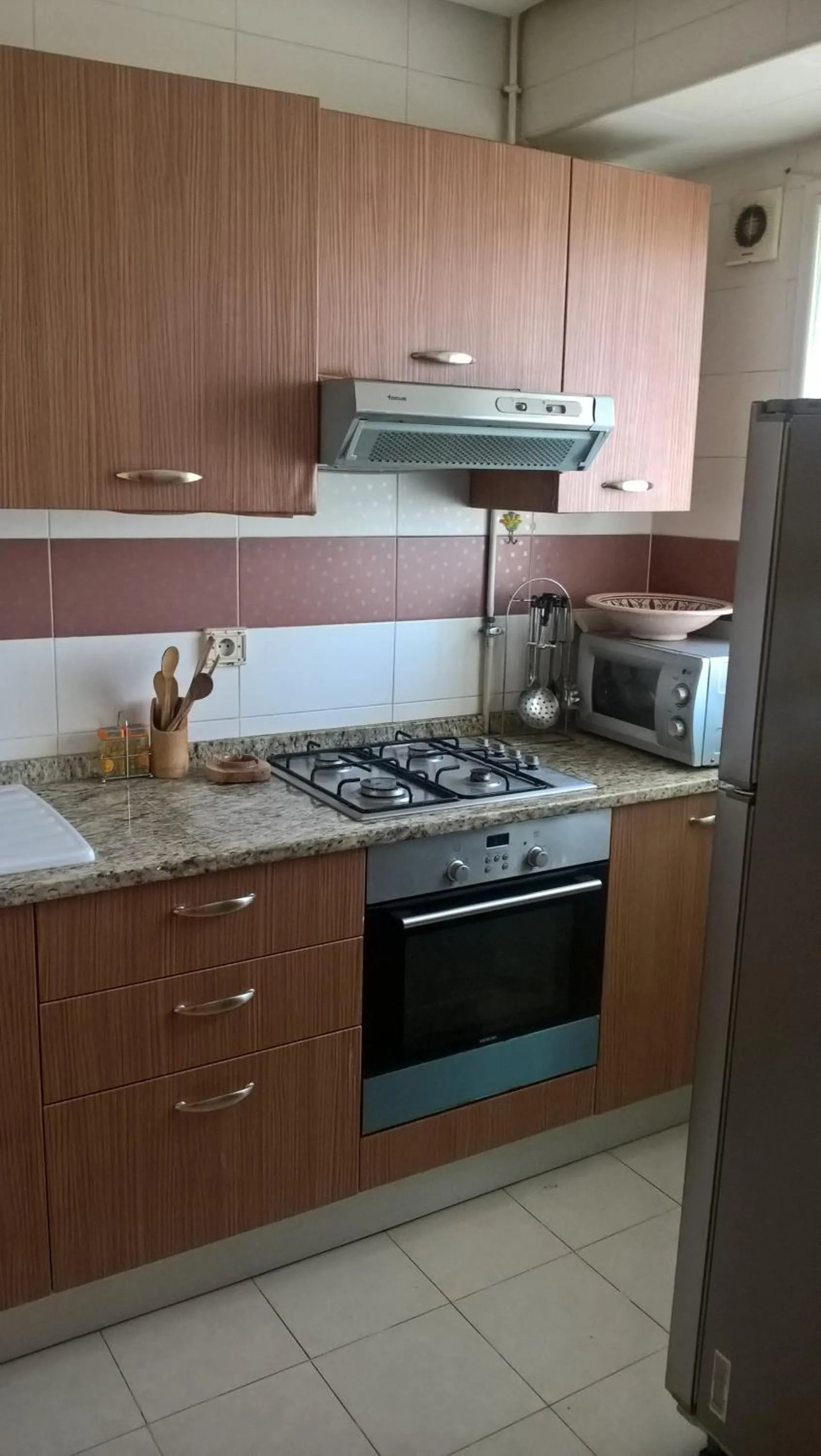 Kitchen or kitchenette in Residence Ghassen