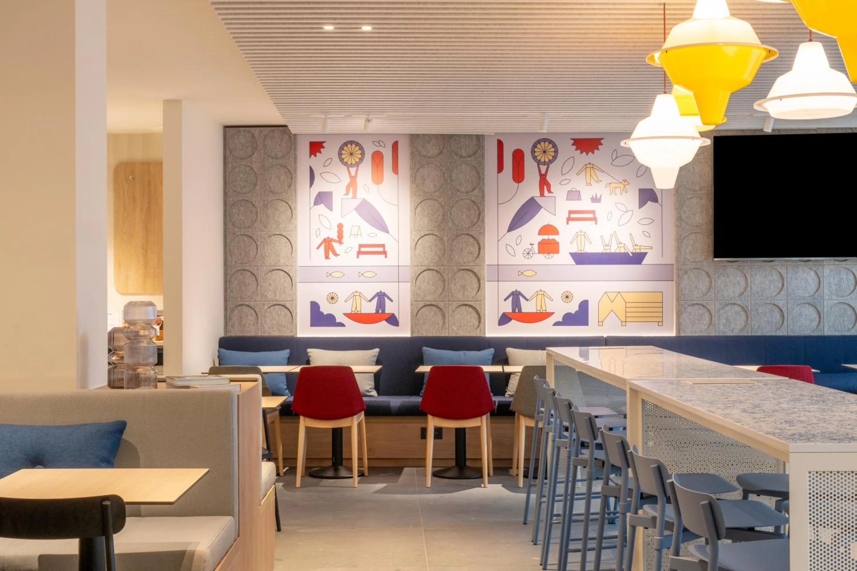 Lobby or reception in Holiday Inn Express & Suites Ghent by IHG