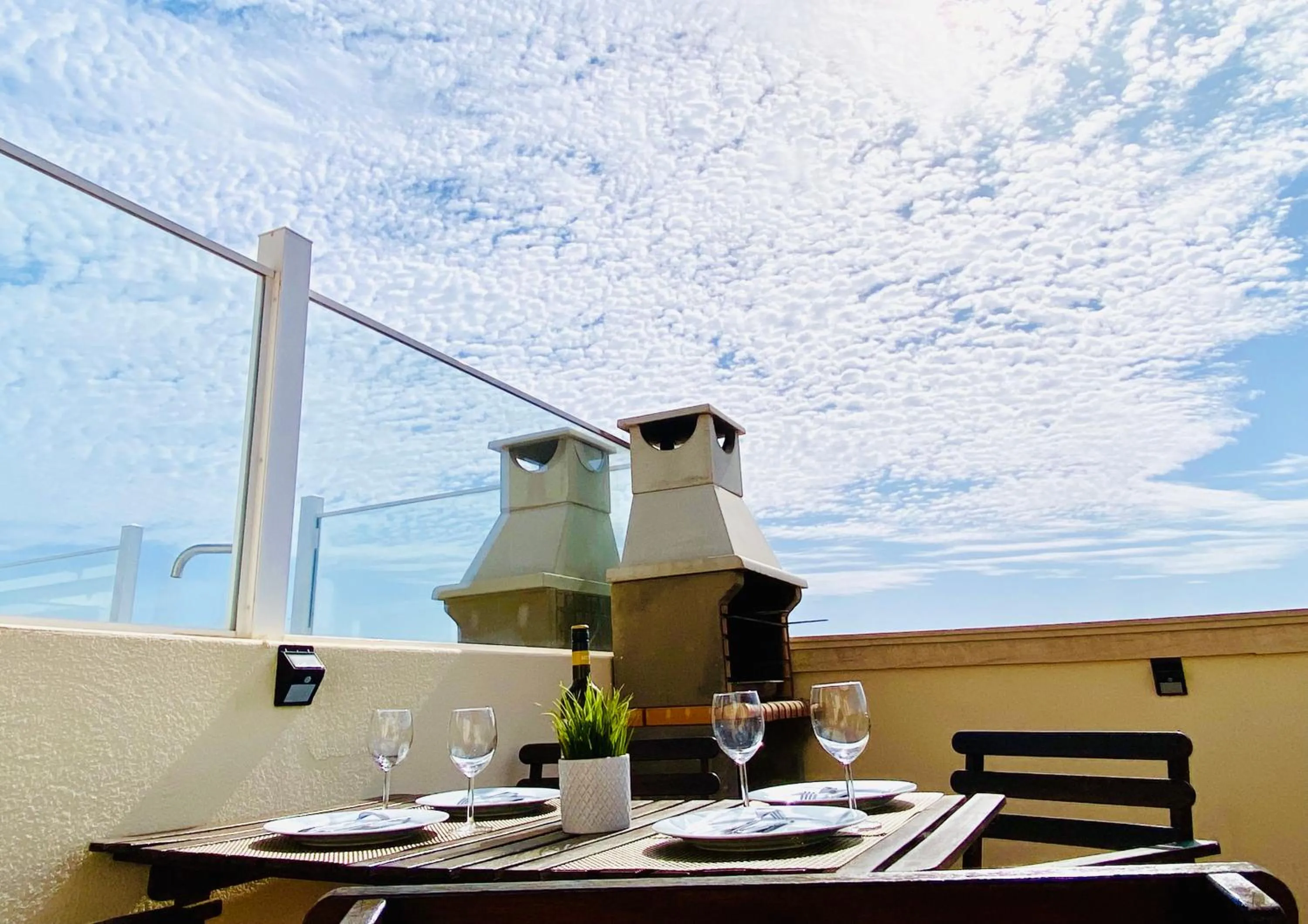BBQ facilities in Apartamento Arrecife
