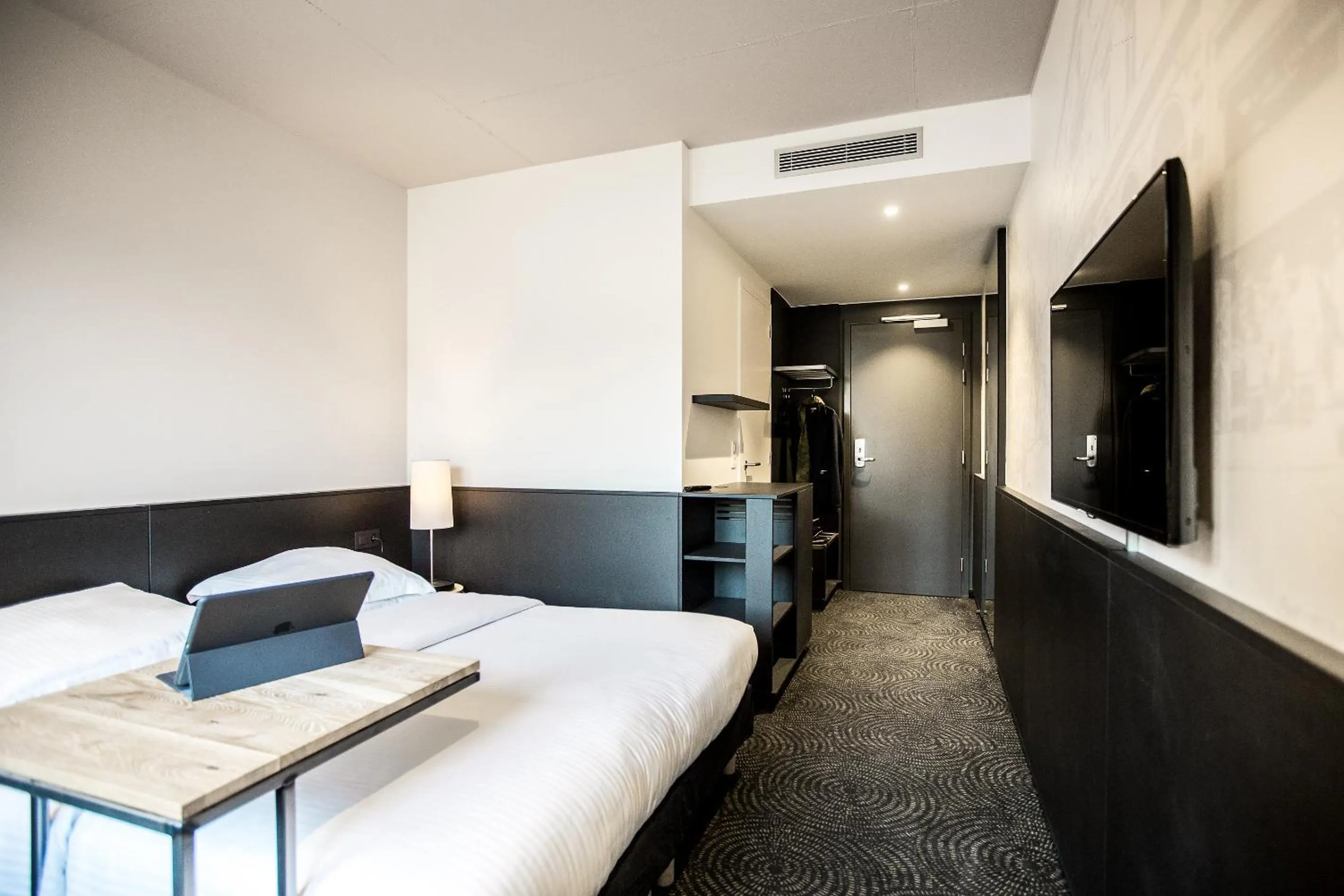 Bed in Hotel Van Belle