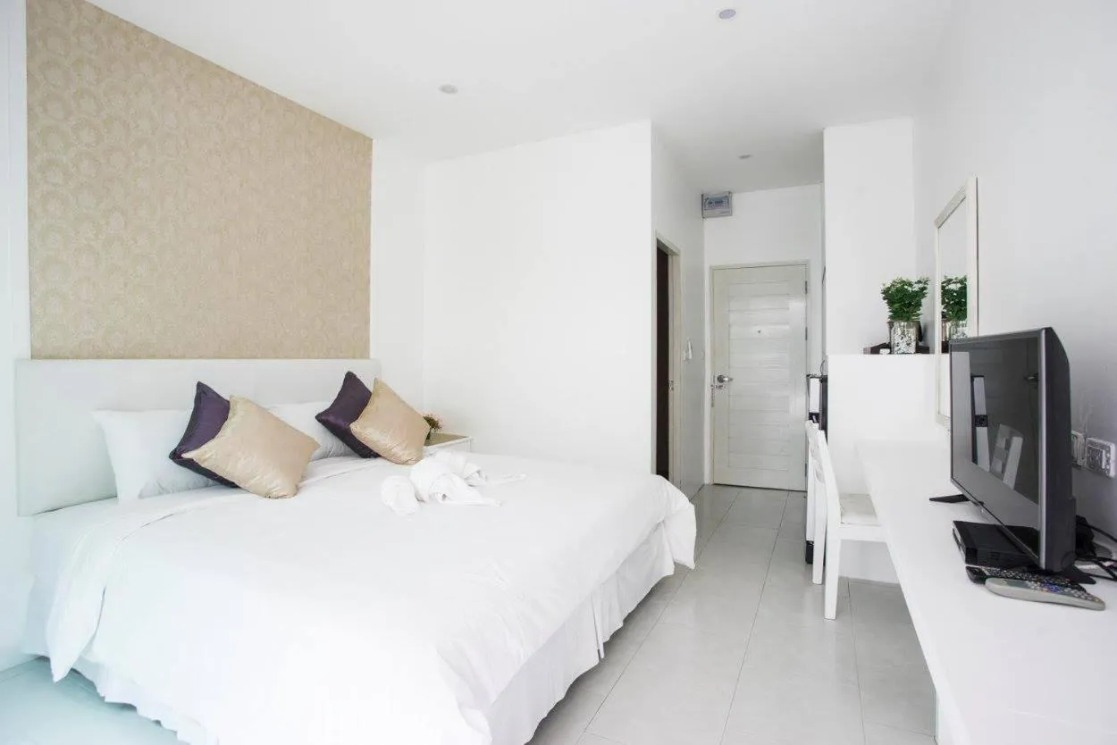 Photo of the whole room, Bed in Maleewan Jomtien