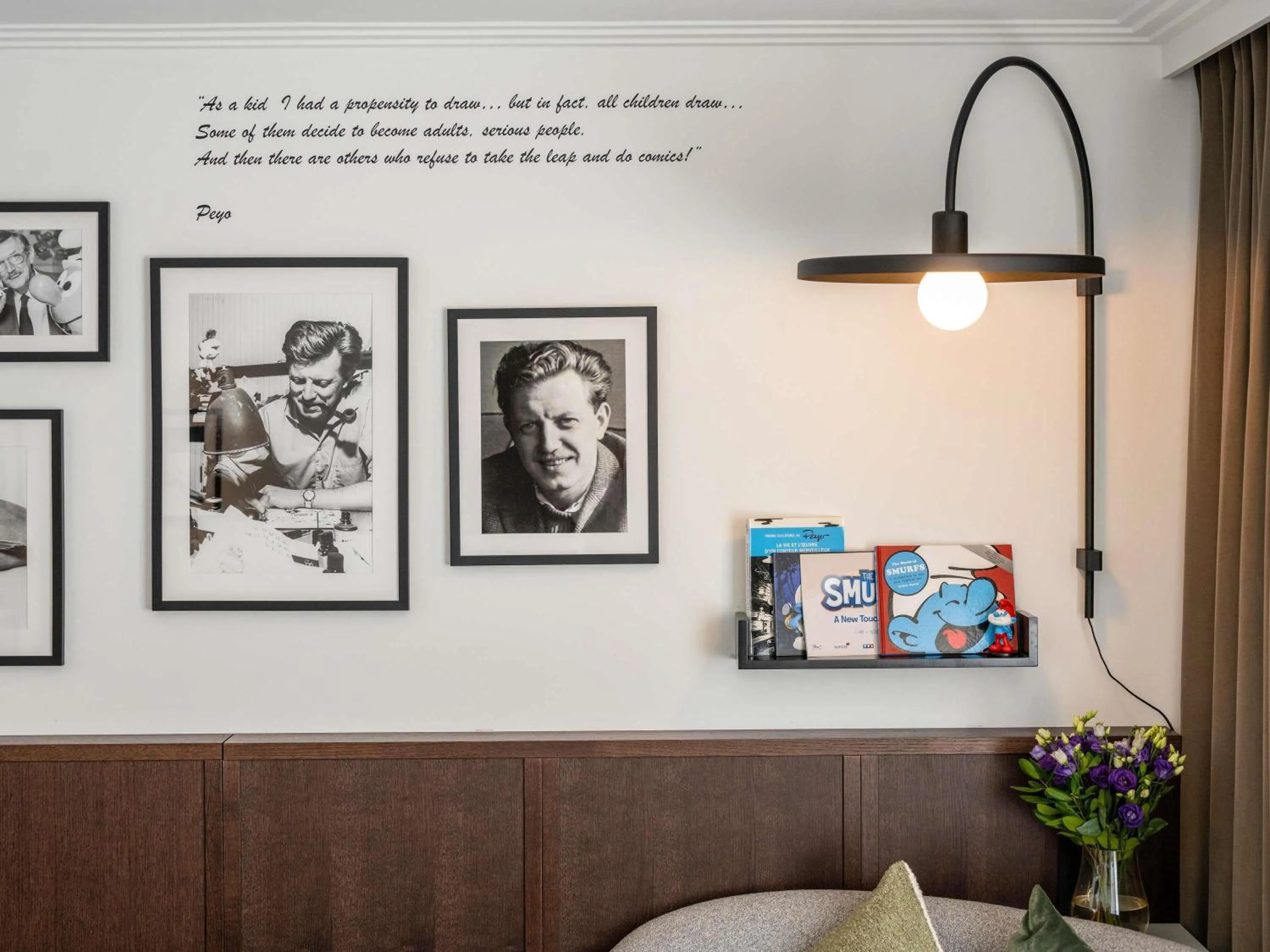 Bedroom in Le Louise Hotel Brussels - MGallery Collection