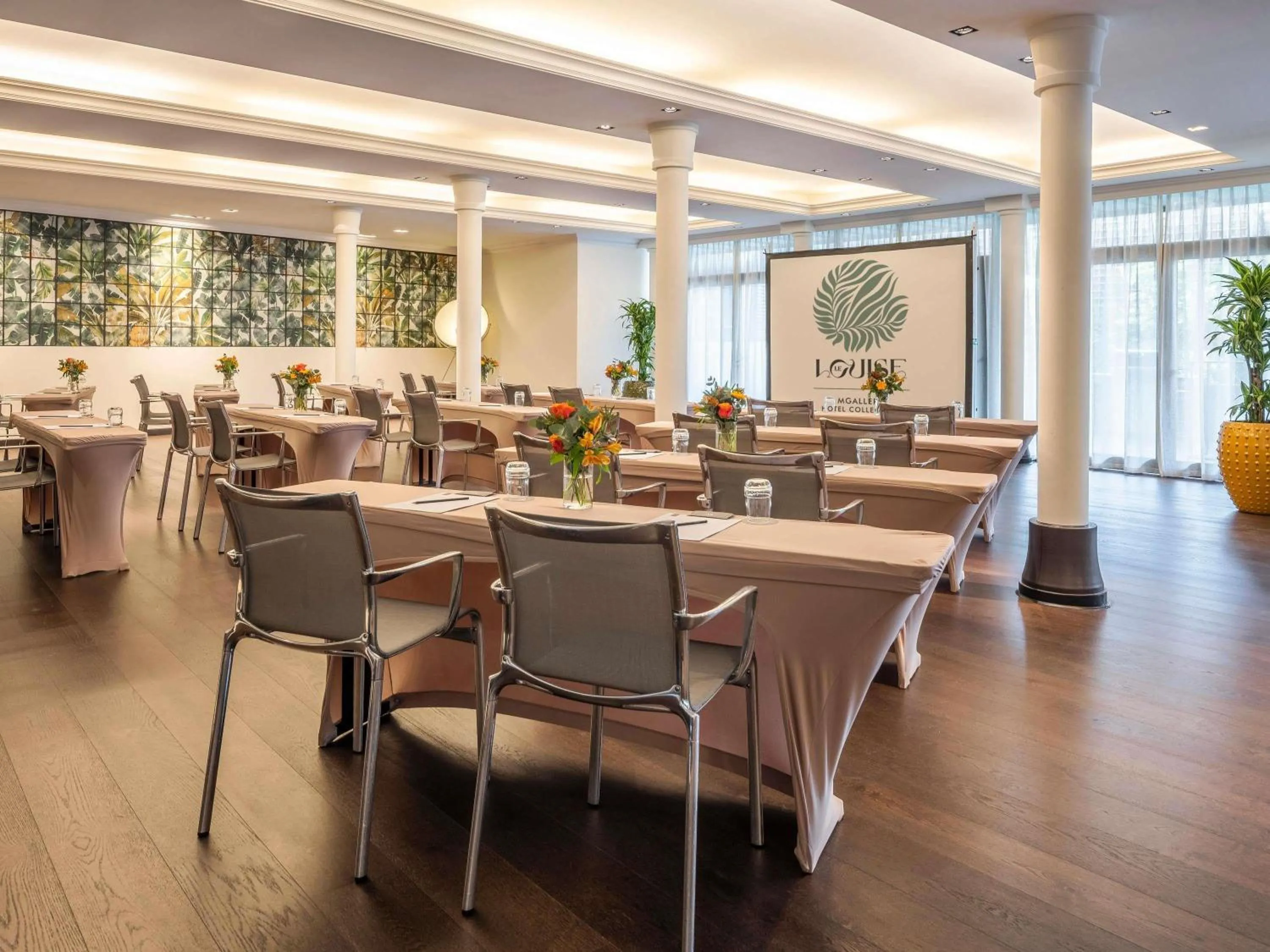 Meeting/conference room in Le Louise Hotel Brussels - MGallery Collection