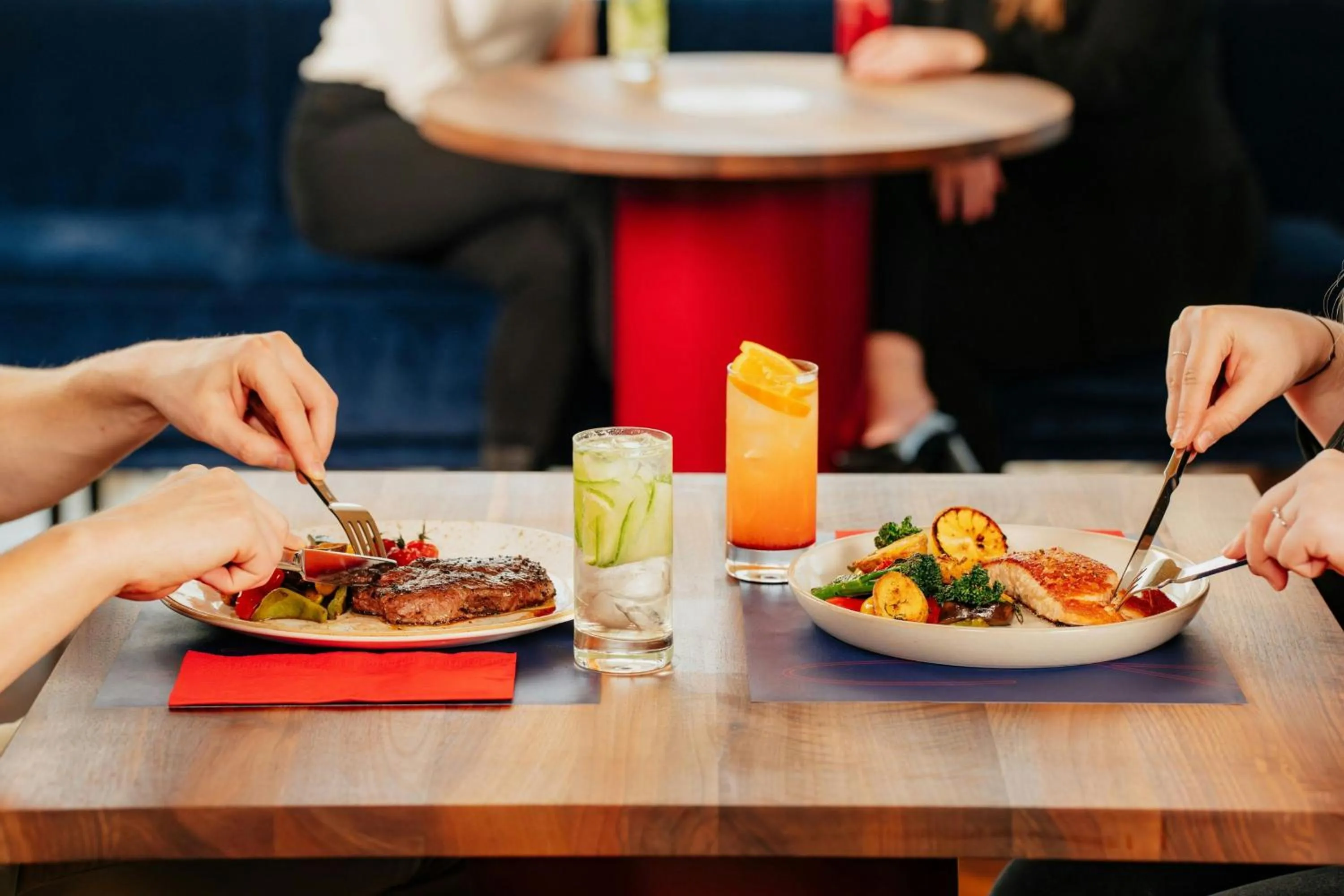 Restaurant/places to eat in Courtyard by Marriott Brno