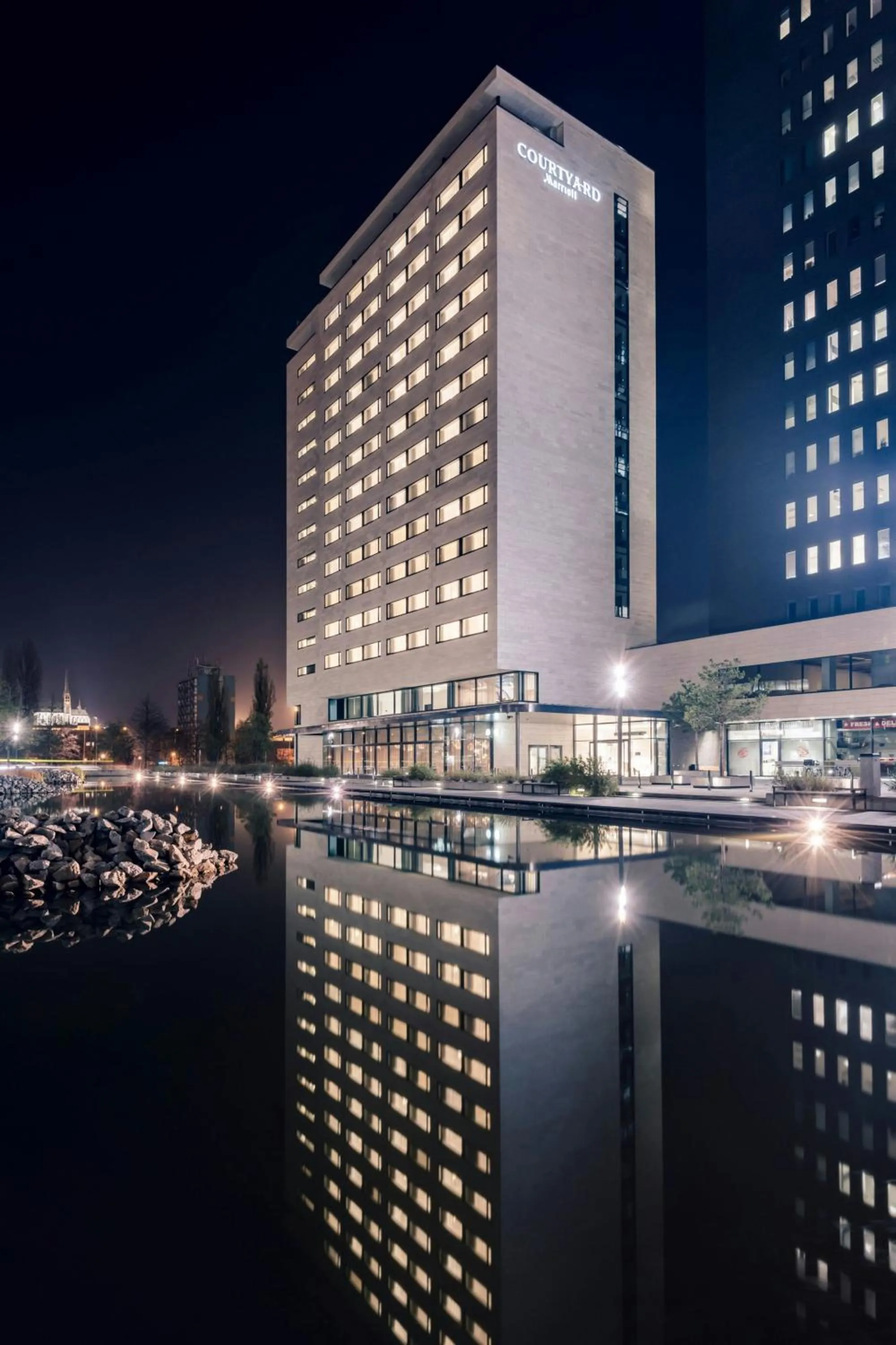 Property building in Courtyard by Marriott Brno