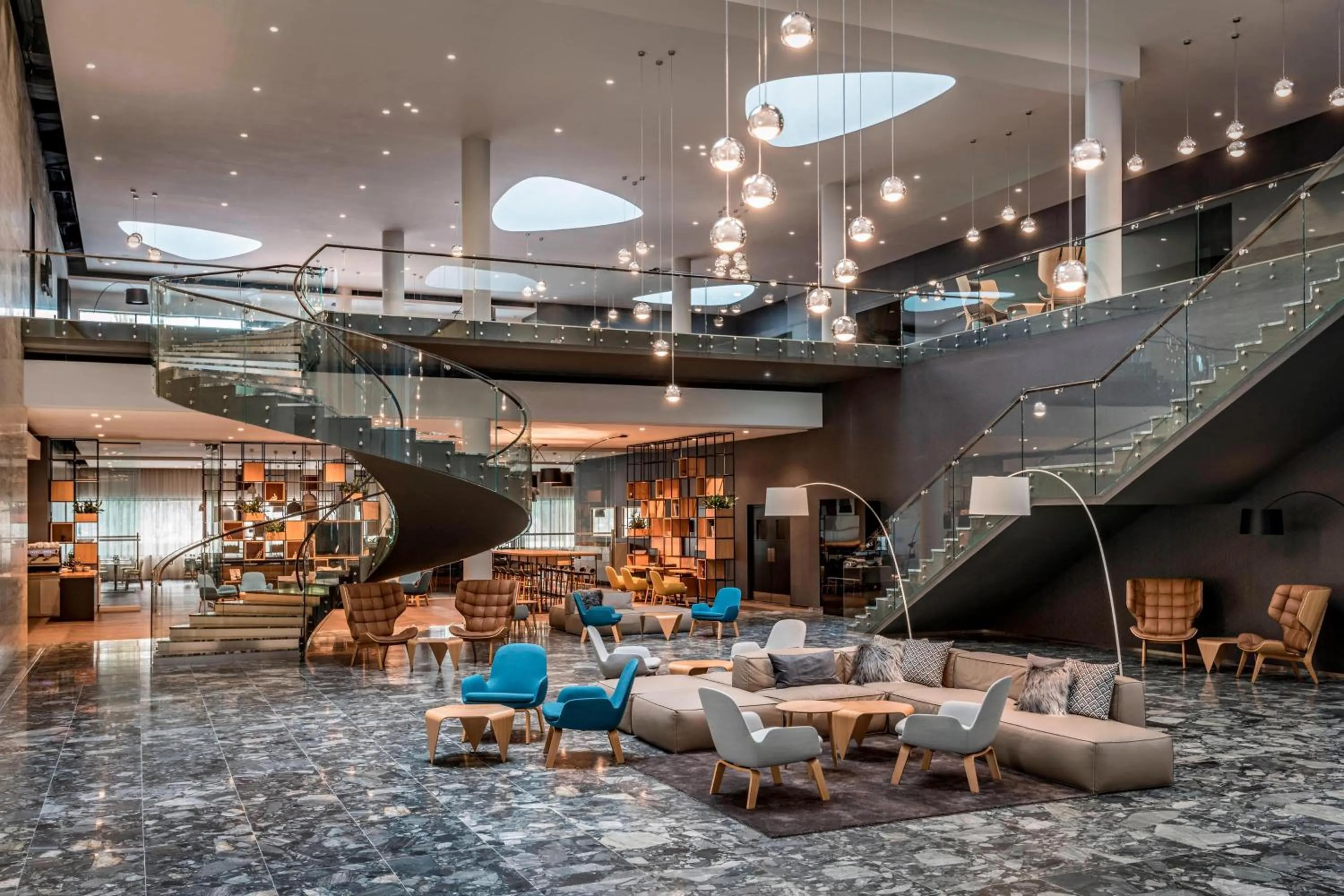 Lobby or reception in Courtyard by Marriott Brno