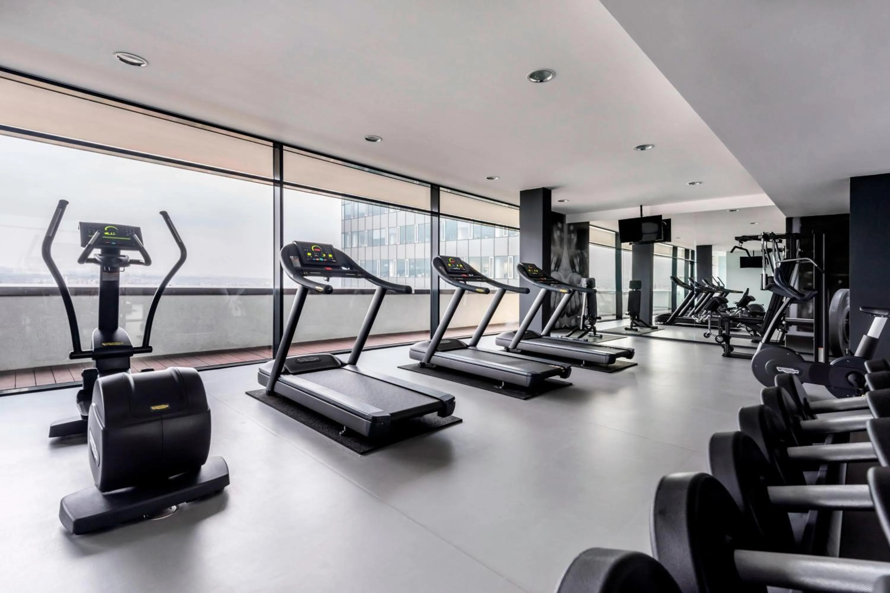 Fitness centre/facilities in Courtyard by Marriott Brno