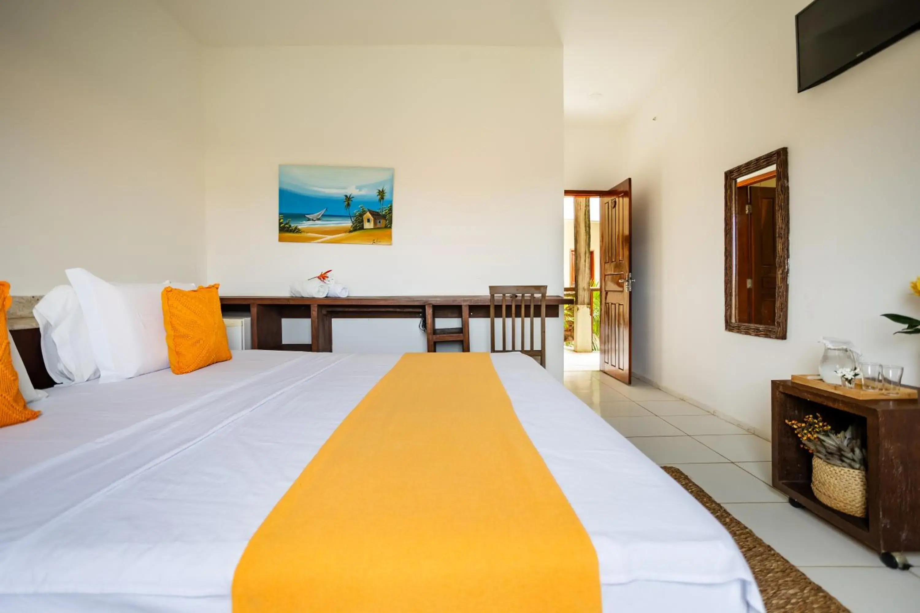 Bedroom, Bed in Hotel Maré Mansa Bedroom, Bed in Hotel Maré Mansa