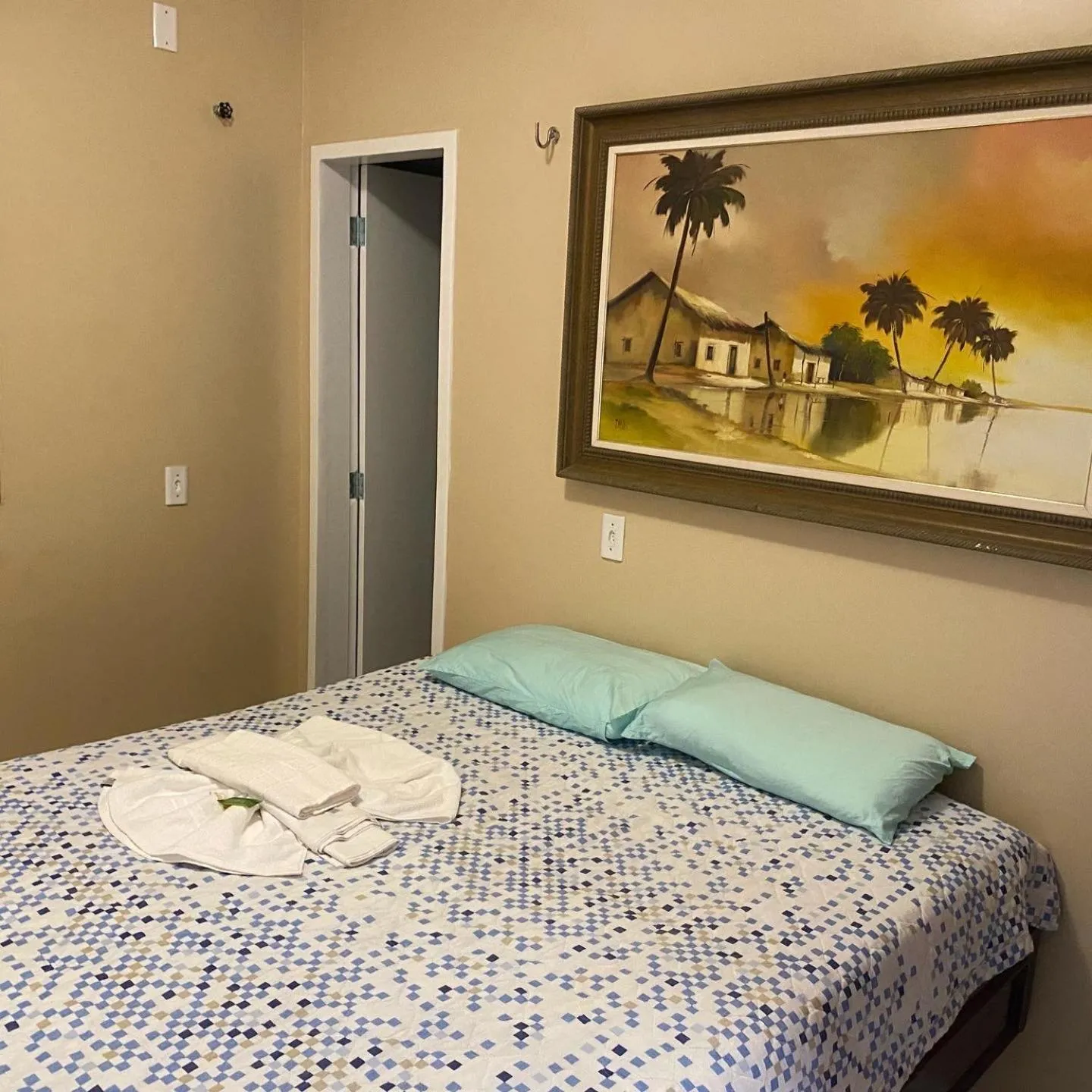 Bed in Pousada Mucuripe