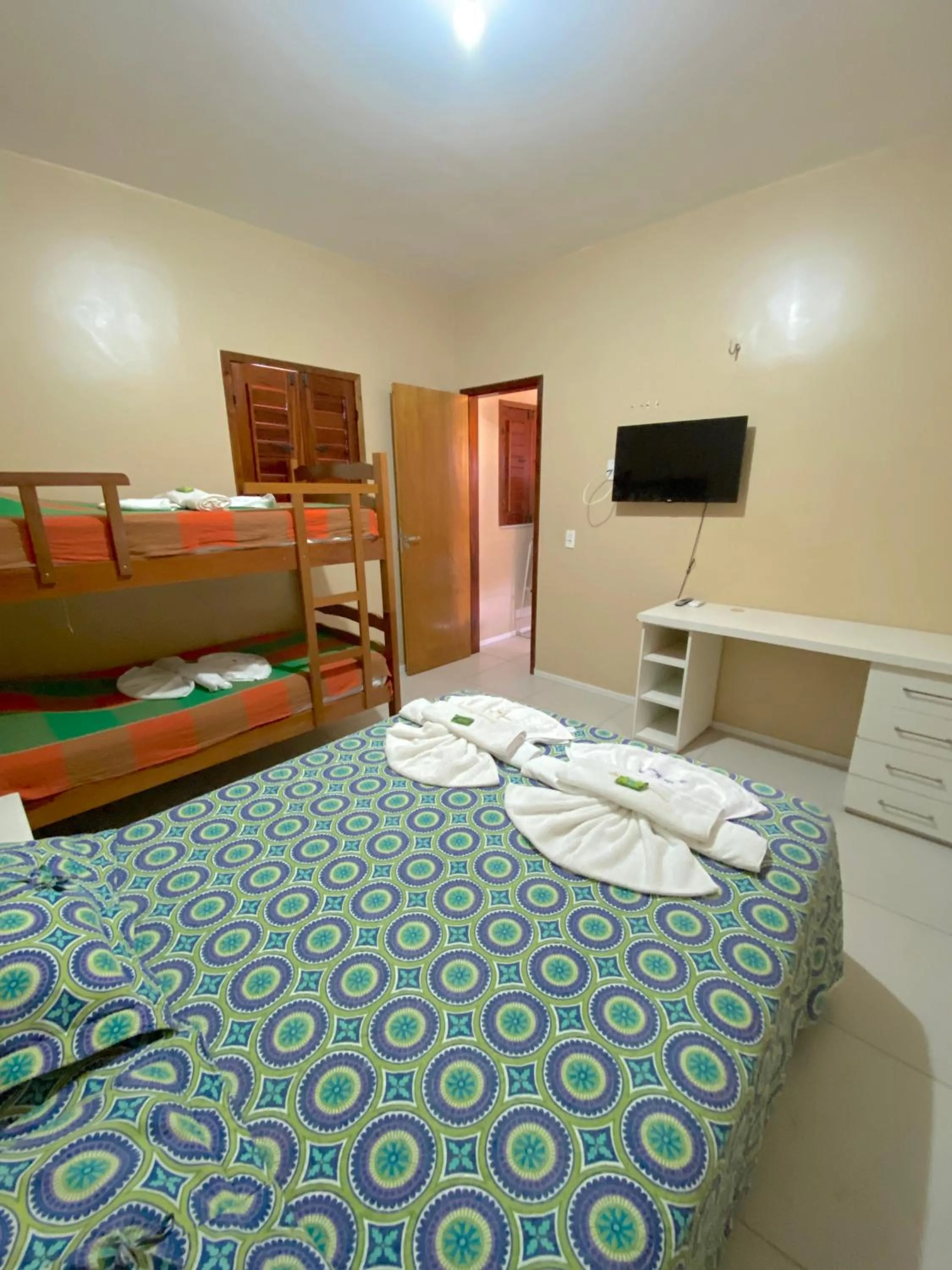 Bedroom, Bed in Pousada Mucuripe