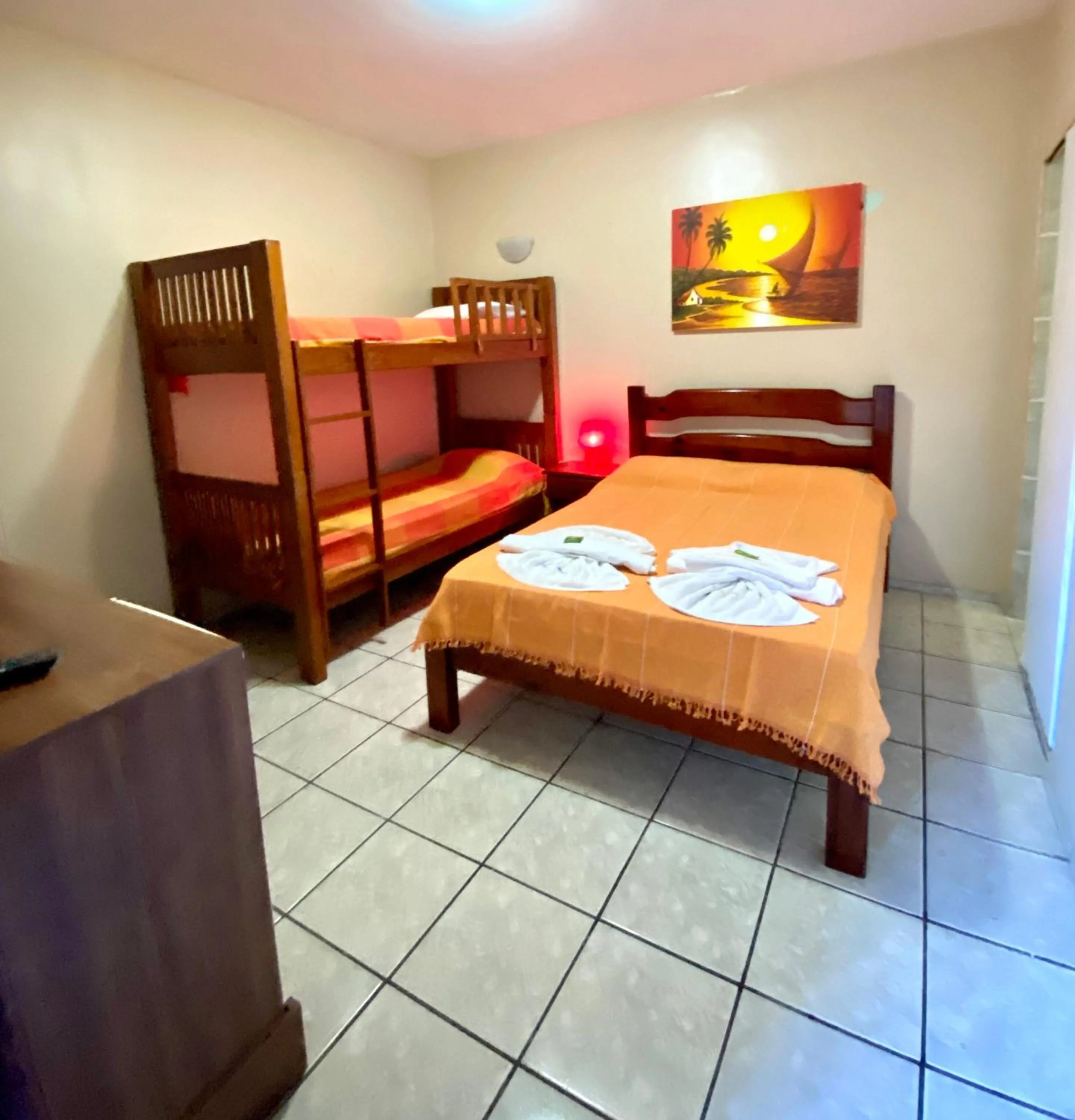 Bedroom, Bed in Pousada Mucuripe