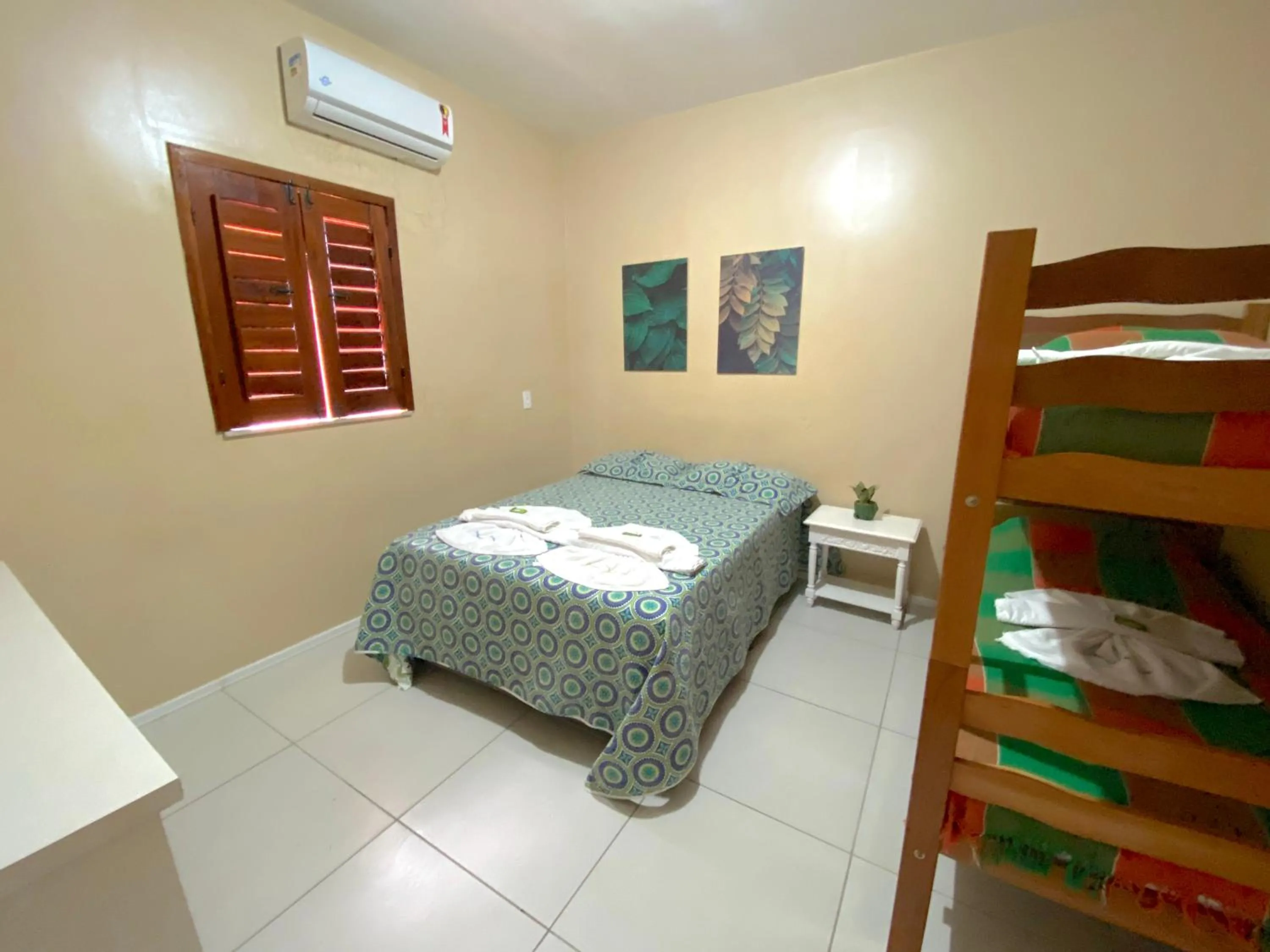 Bed in Pousada Mucuripe