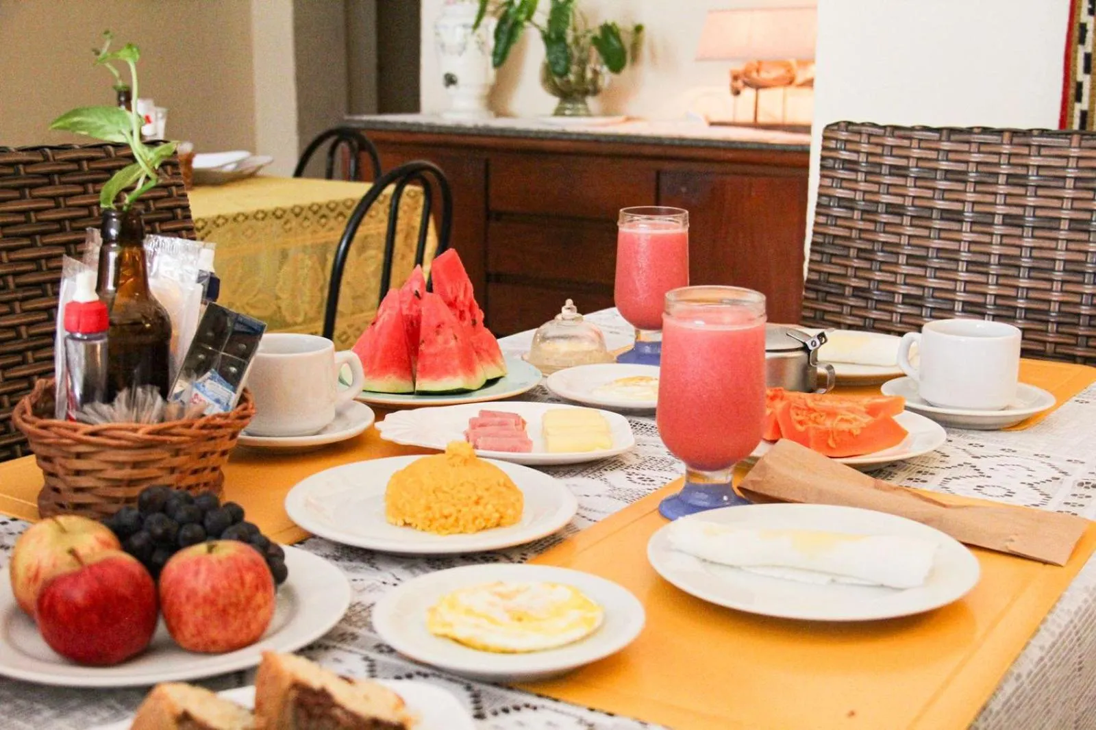 Breakfast in Pousada Mucuripe