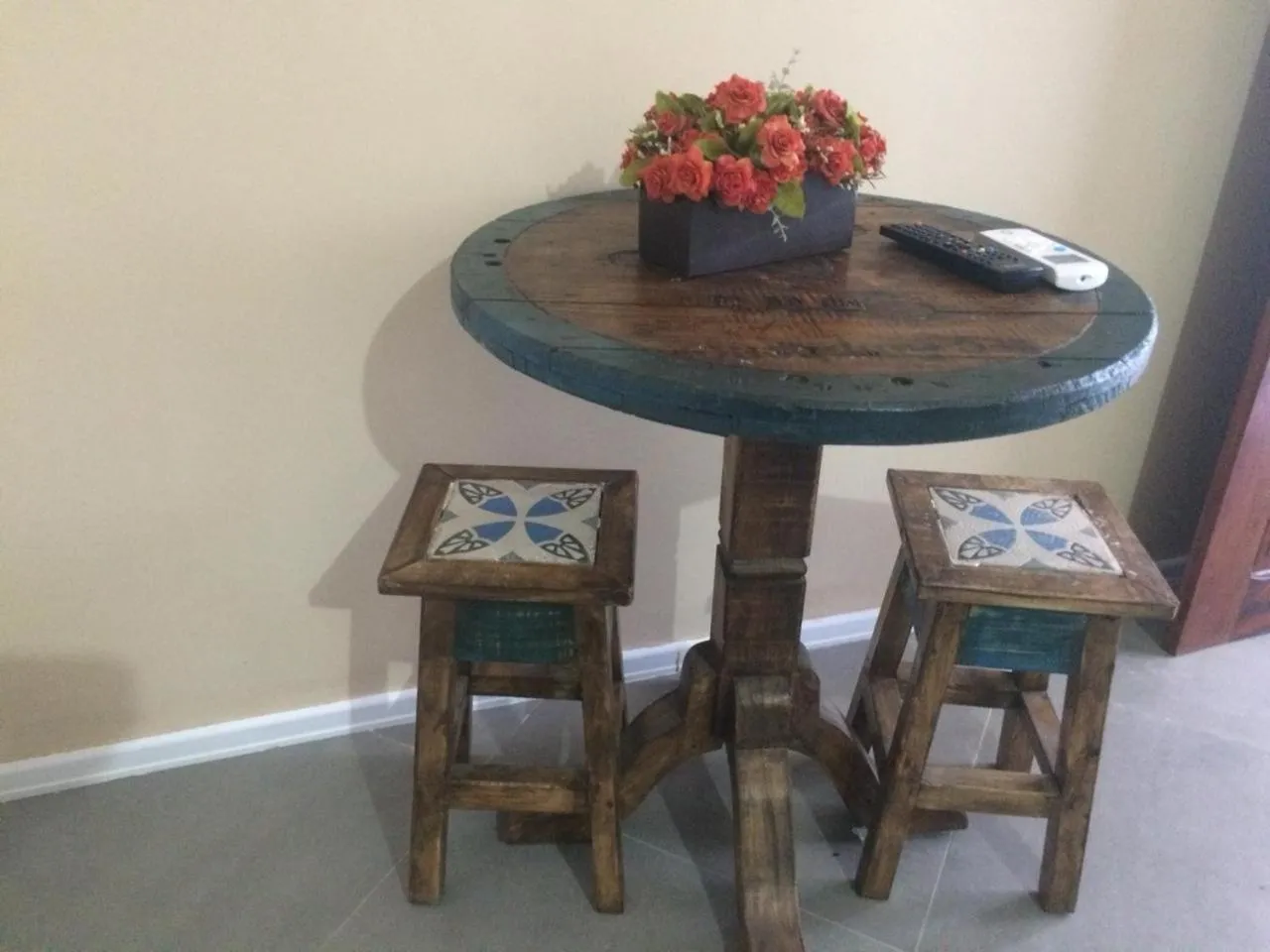 Seating area in Pousada Mucuripe