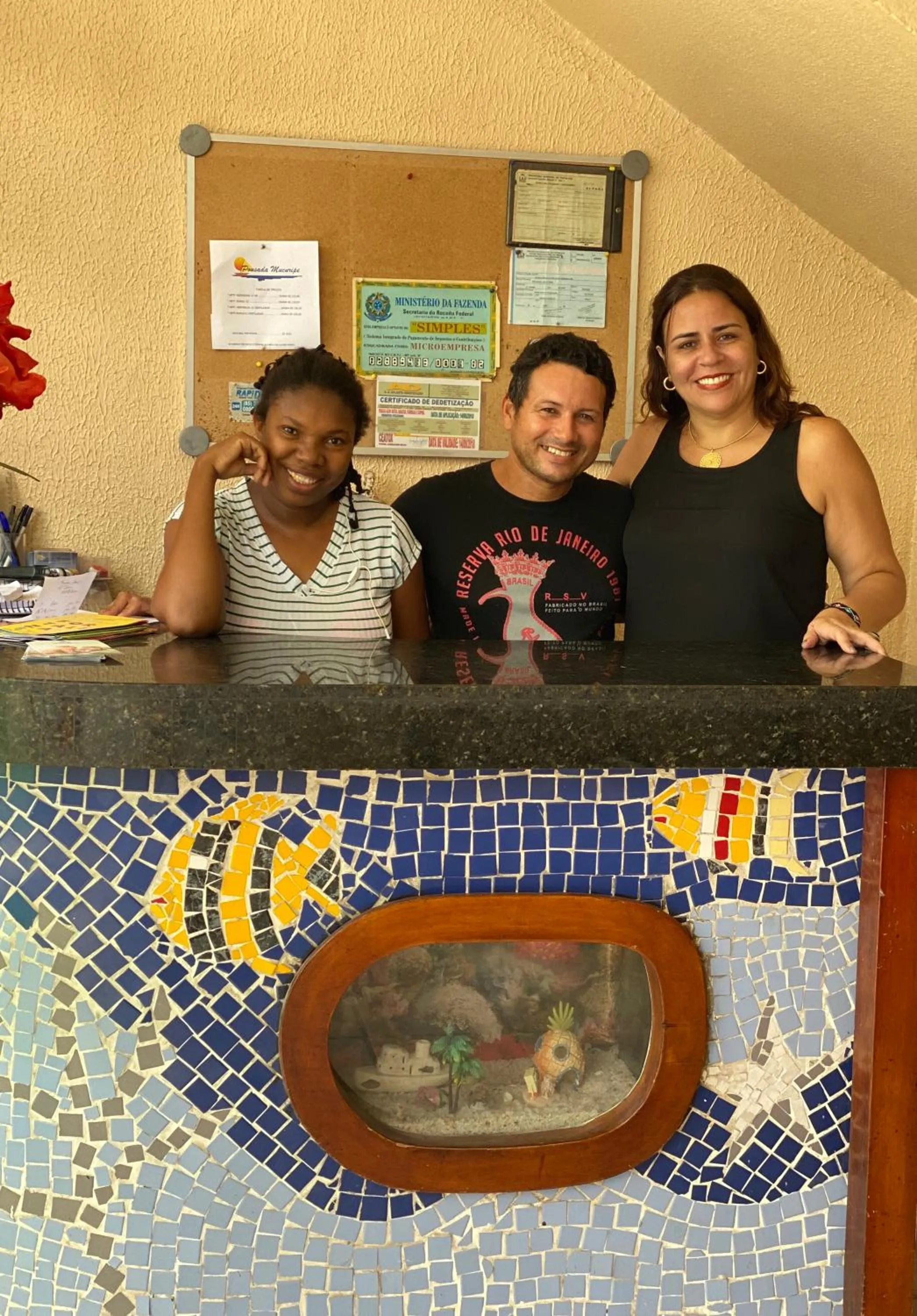 Staff in Pousada Mucuripe