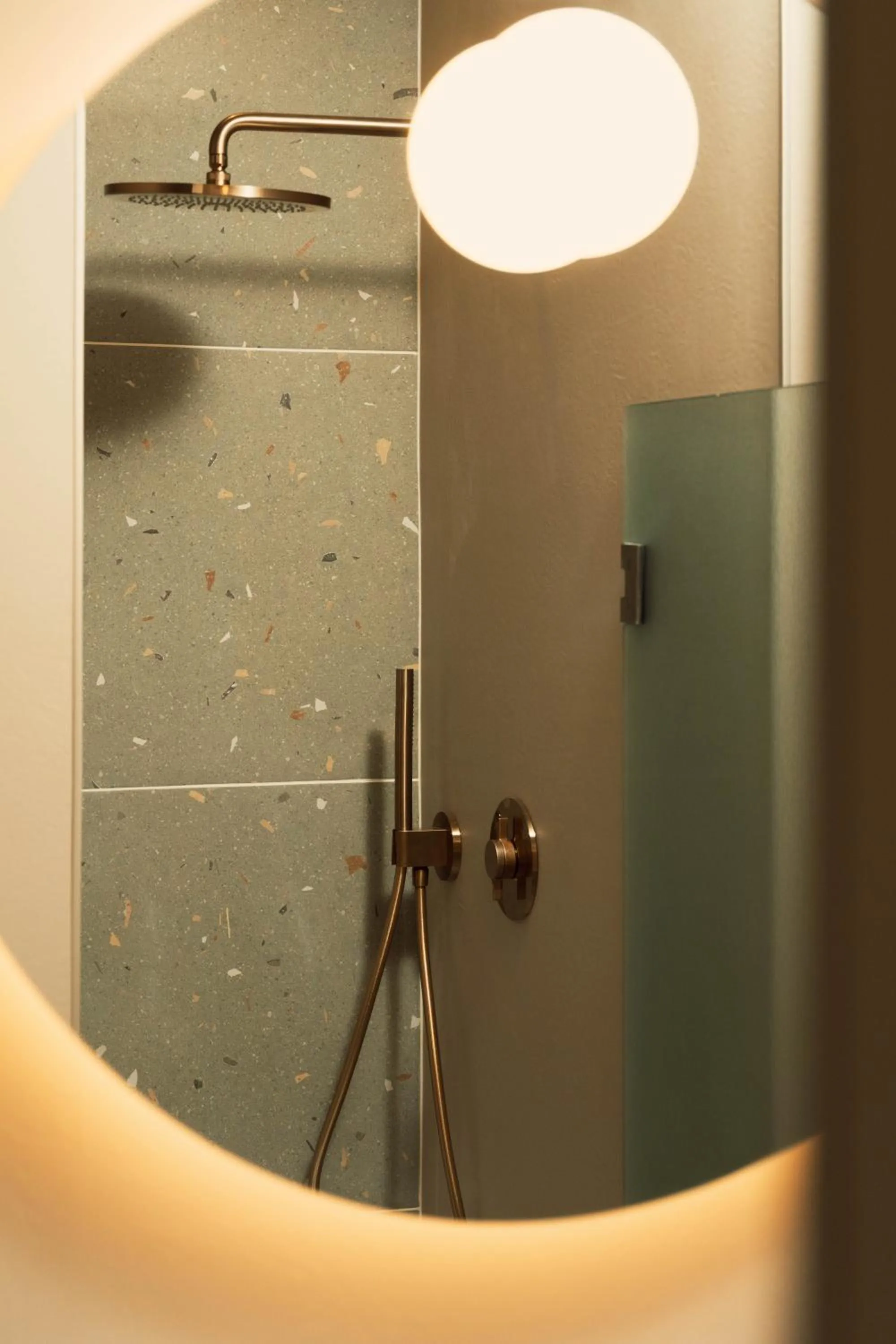 Shower in Boutique Hotel Malleberg