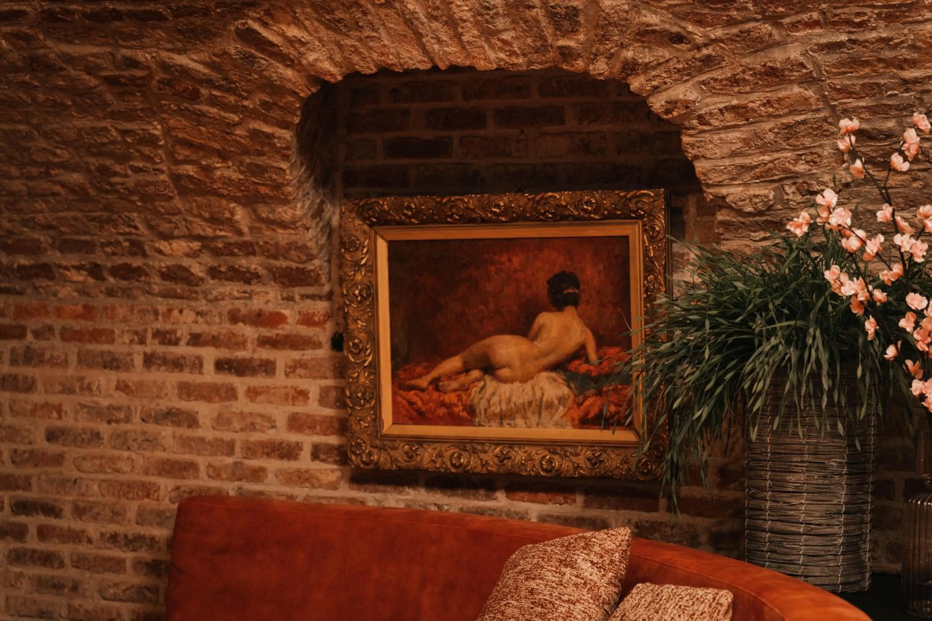 Decorative detail in Boutique Hotel Malleberg