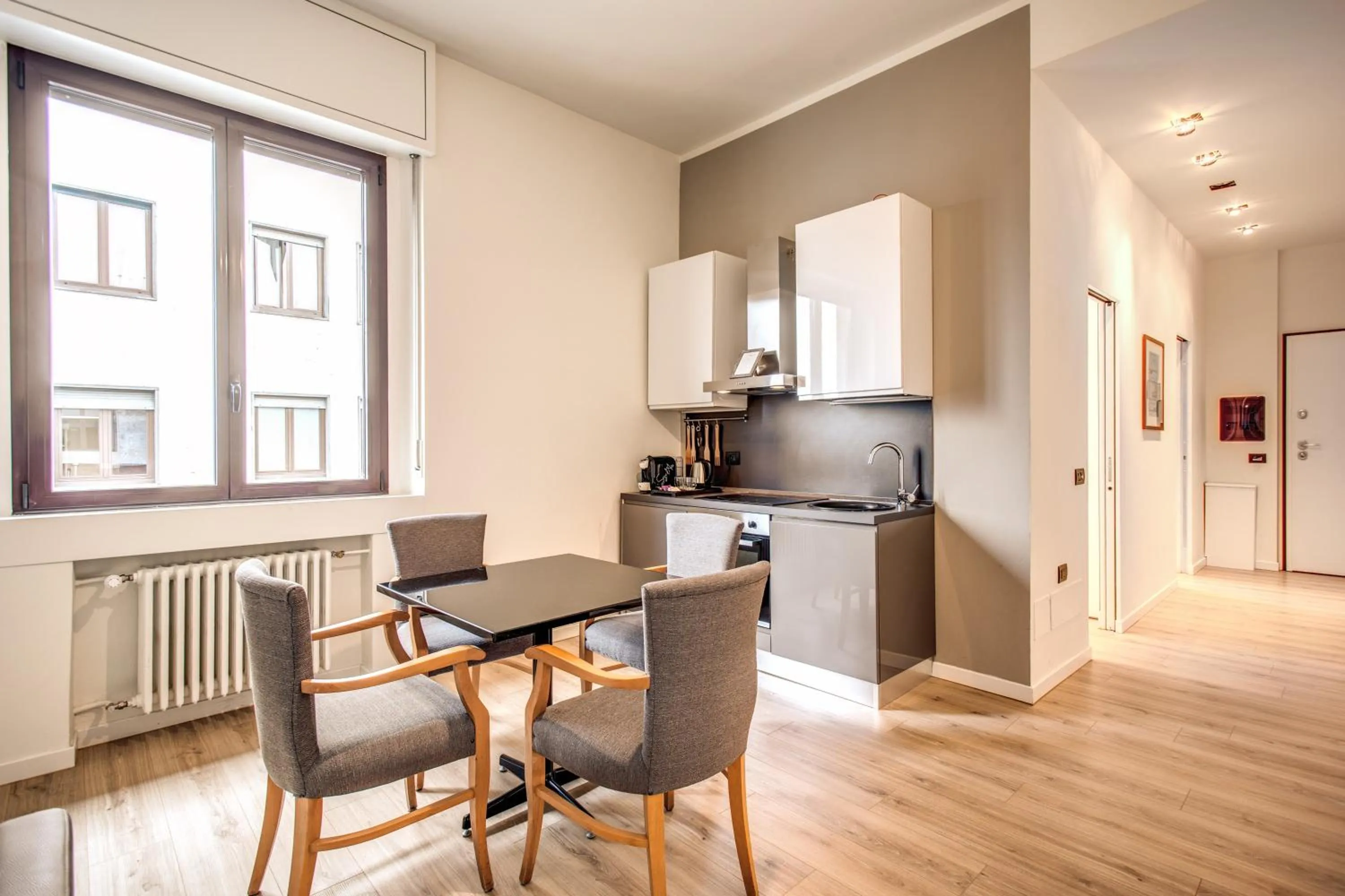 Kitchen or kitchenette in Suite Santa Tecla